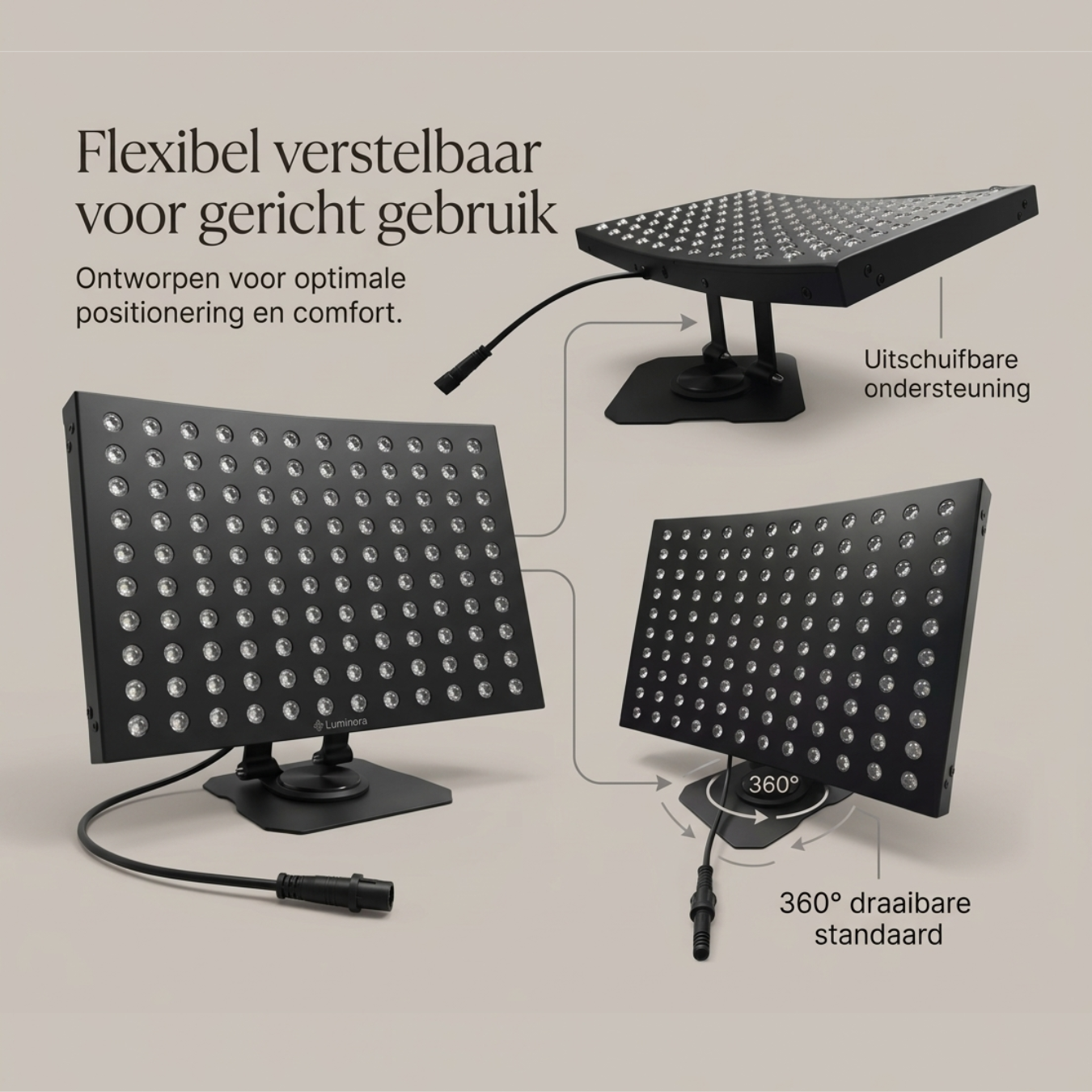 Curve Infrarood Paneel - Geconcentreerde Lichttherapie