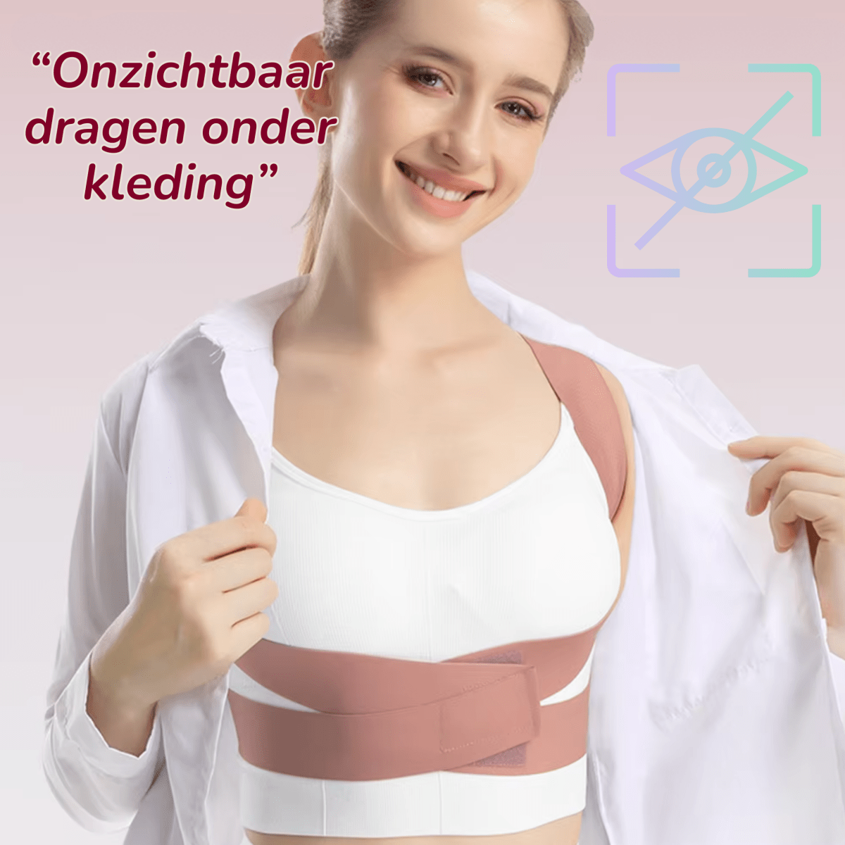 dames postuur brace rechte-rug.nl rechte rug brace postuur corrector rugband dames vrouwen