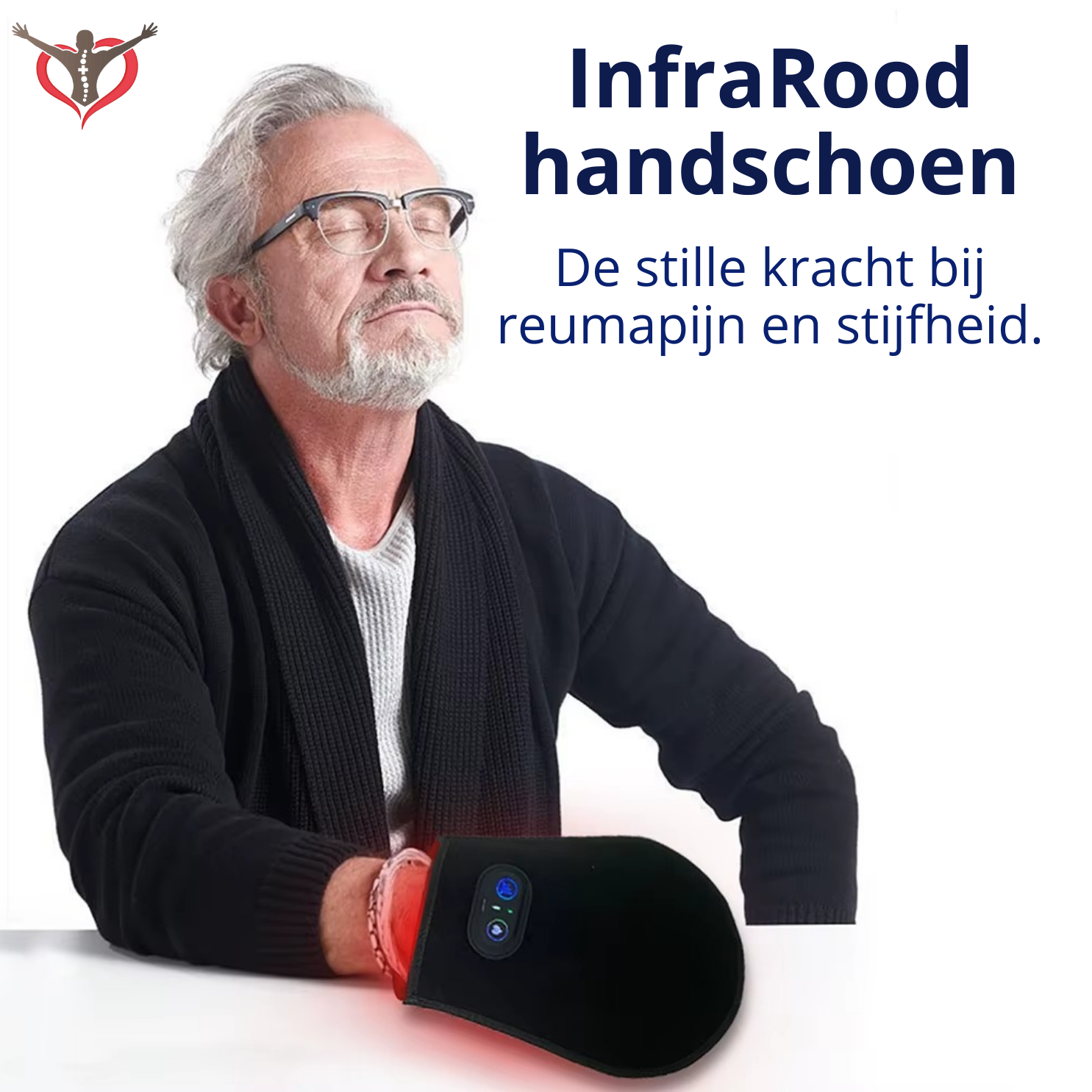 InfraRood Therapeutische Warmte Handschoen - Verlicht en Herstel