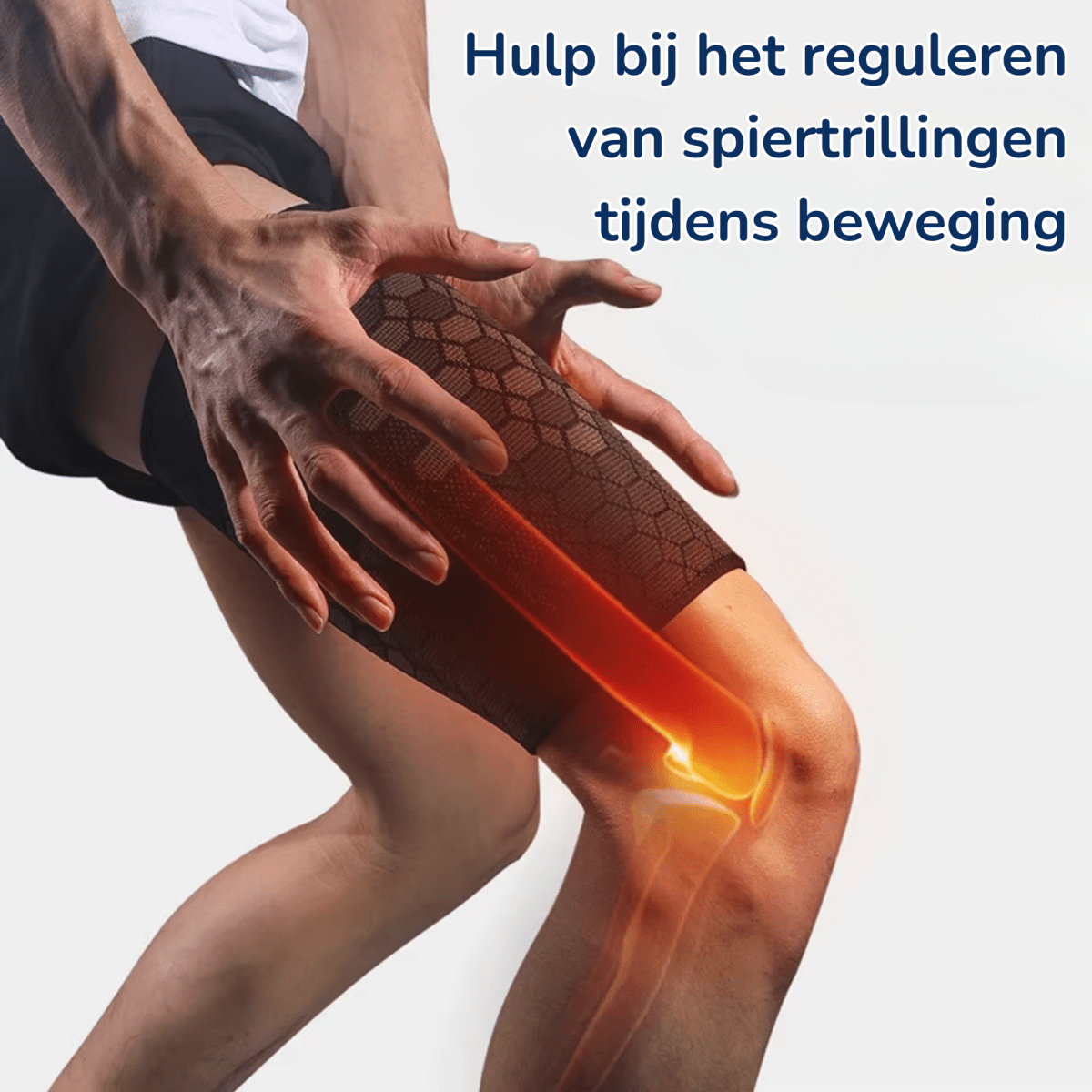 bovenbeen hamstring quatriceps brace sleeve band steun brace been bovenbeen band compressie sleeve been druk been spataderen spierpijn bovenbeen pijn