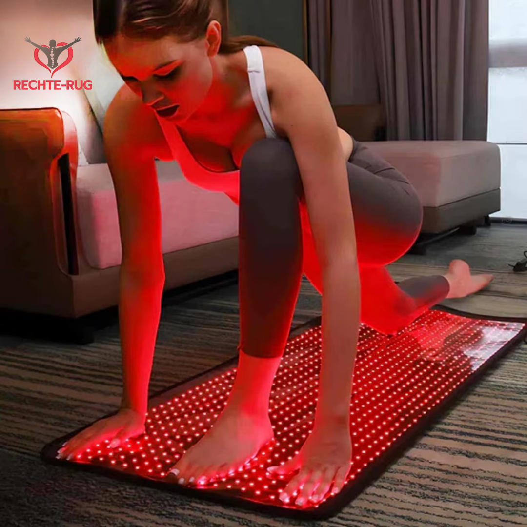 infrarood rechfterug infrarood therapie voor gewrichten en pezen infra rood lamp warmte mat rechte-rug.nl