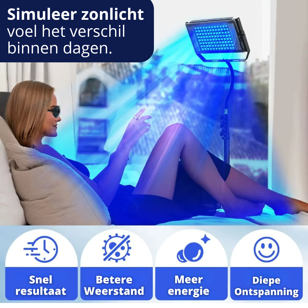 Anti Winter Depressie Lamp - UltraViolet Zon Therapie