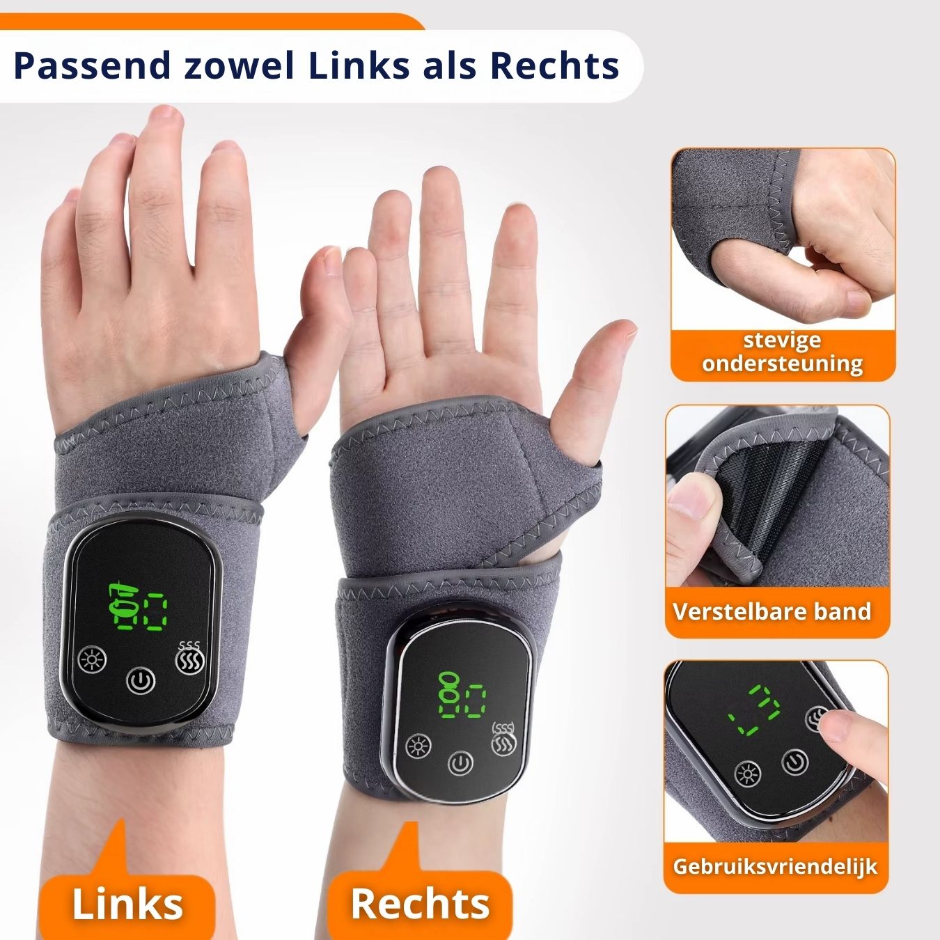 infrarood polsl verwarming brace rechte-rug.nl infrarood braces pols pols artrose infrarood