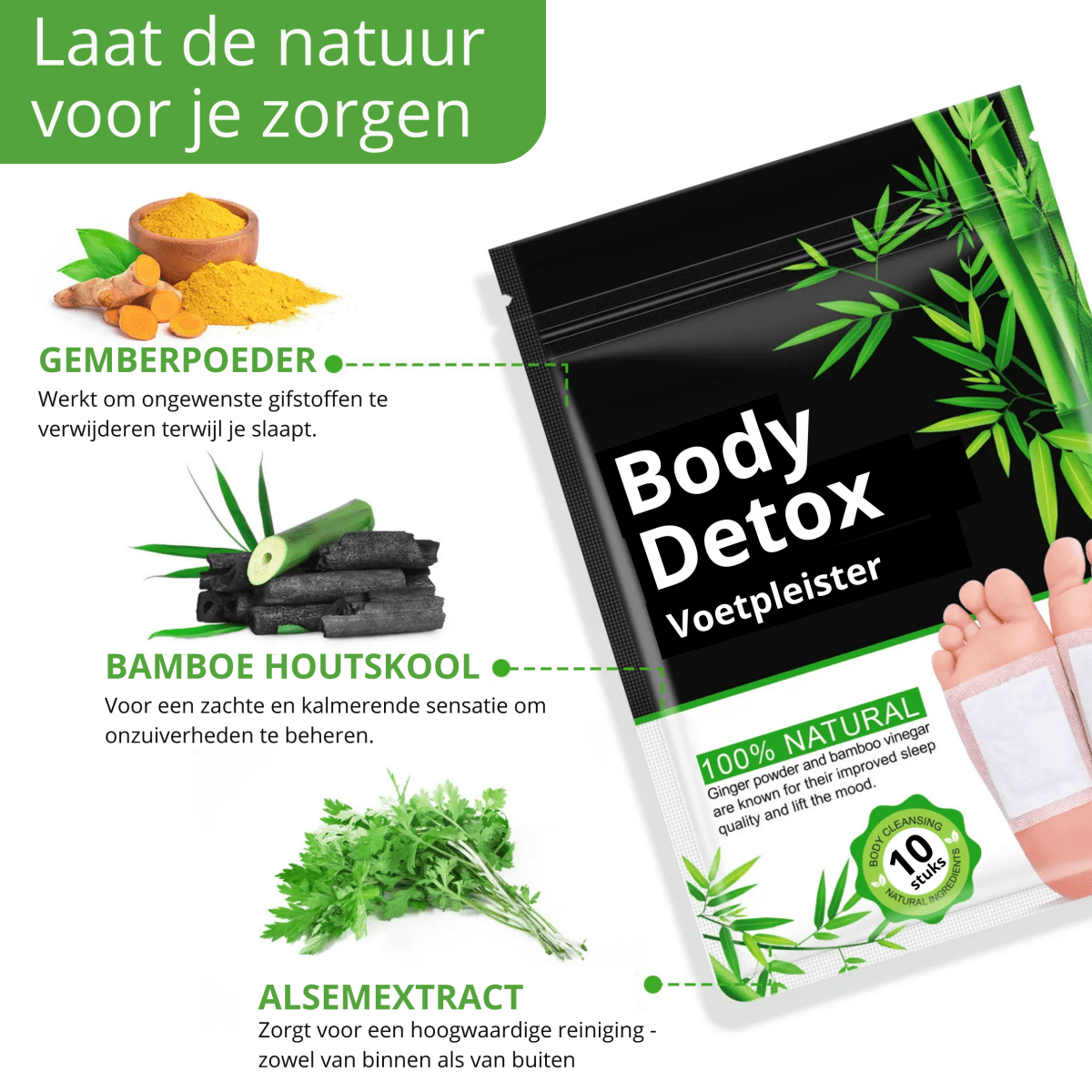 Body detox om voetgeur en slechte slaap tegen te gaan