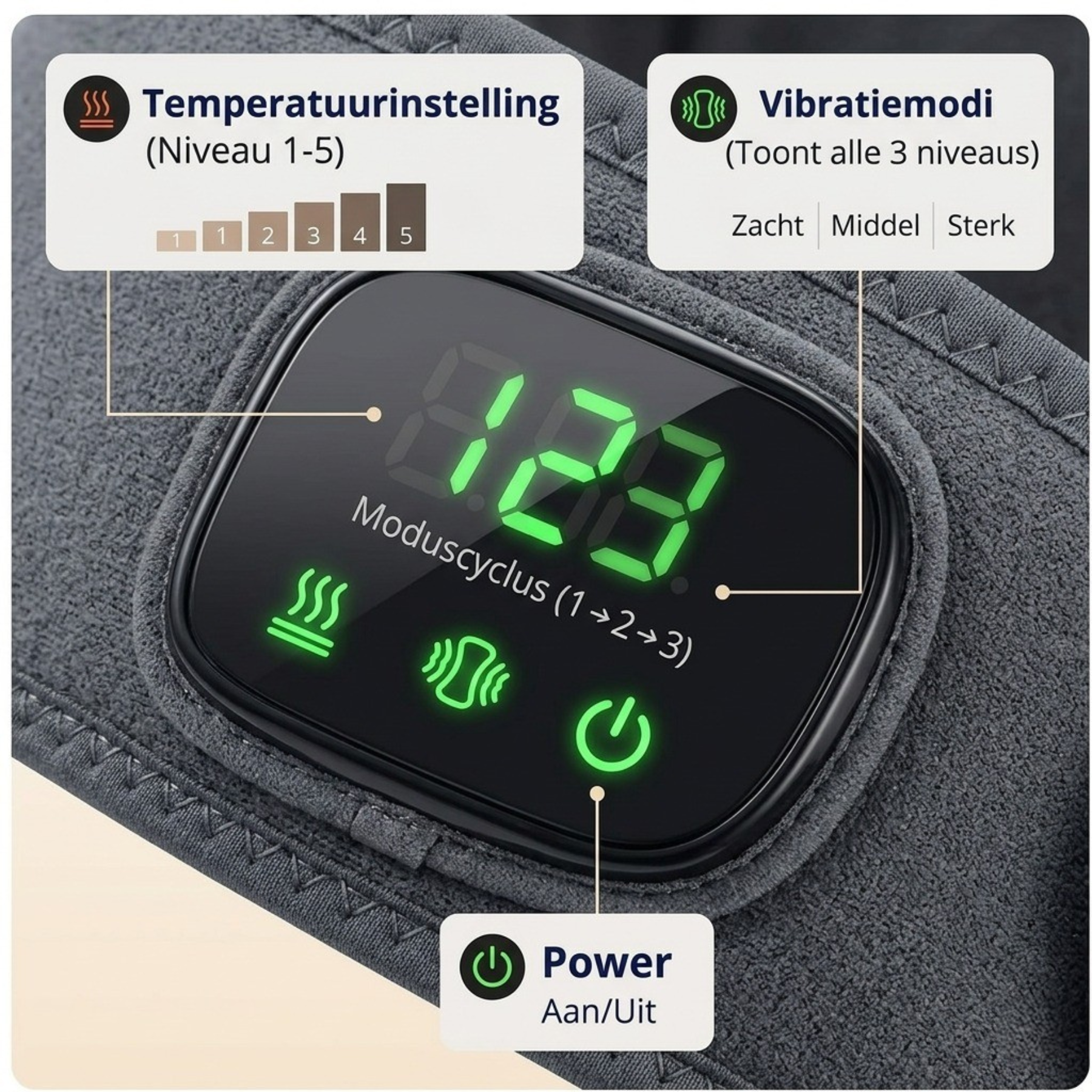 Nek Brace - Verwarming en Massage