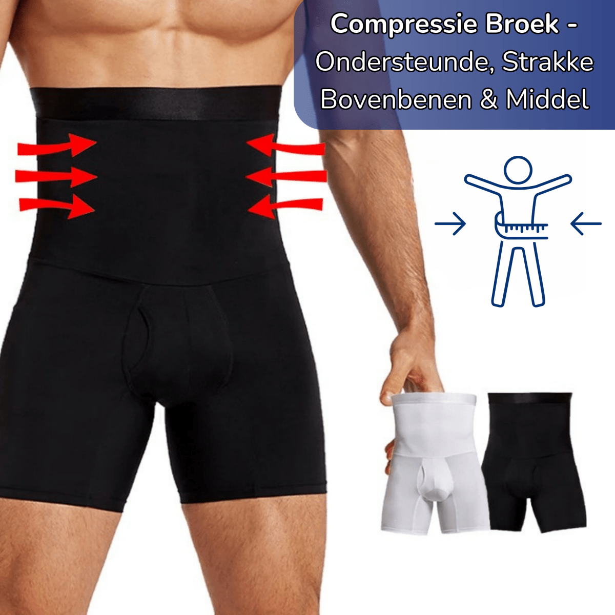 compressie broek
compressiebroek heren
compressiebroek hamstring rechte-rug perfectpostuur postuur verbeterende strakke broek slanke buik
