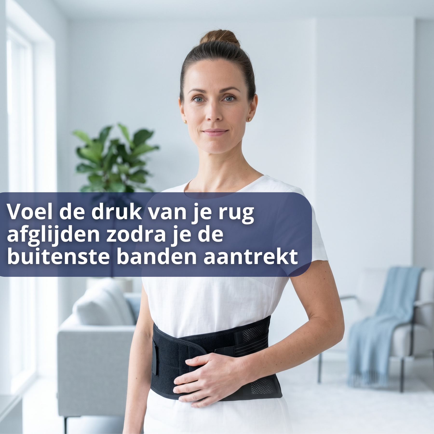 Luchtige Zomer Onderrug Brace - Frisse Steun
