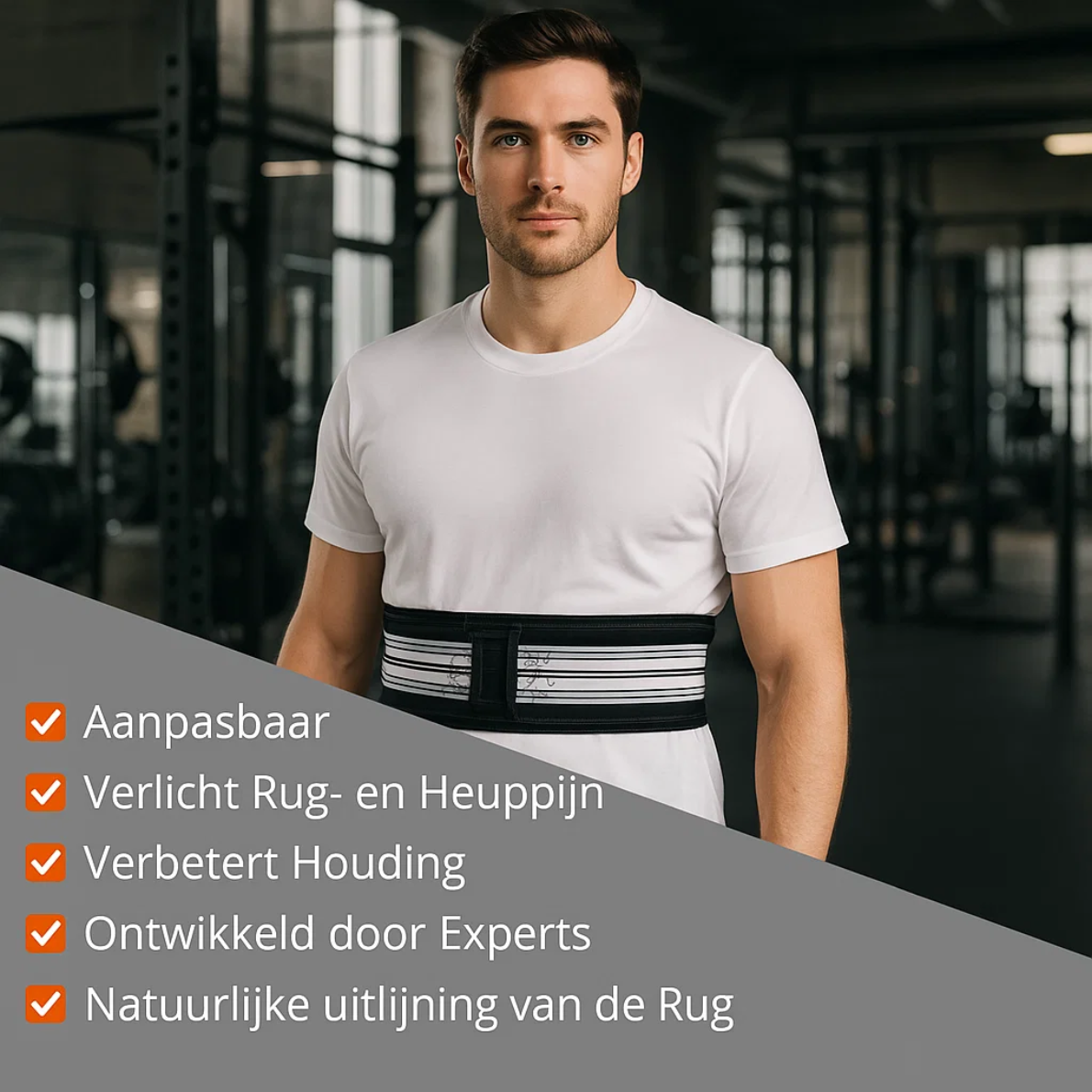 ActiveSupport - Lage Rug en Heup Ondersteuning - SI Brace - Op maat