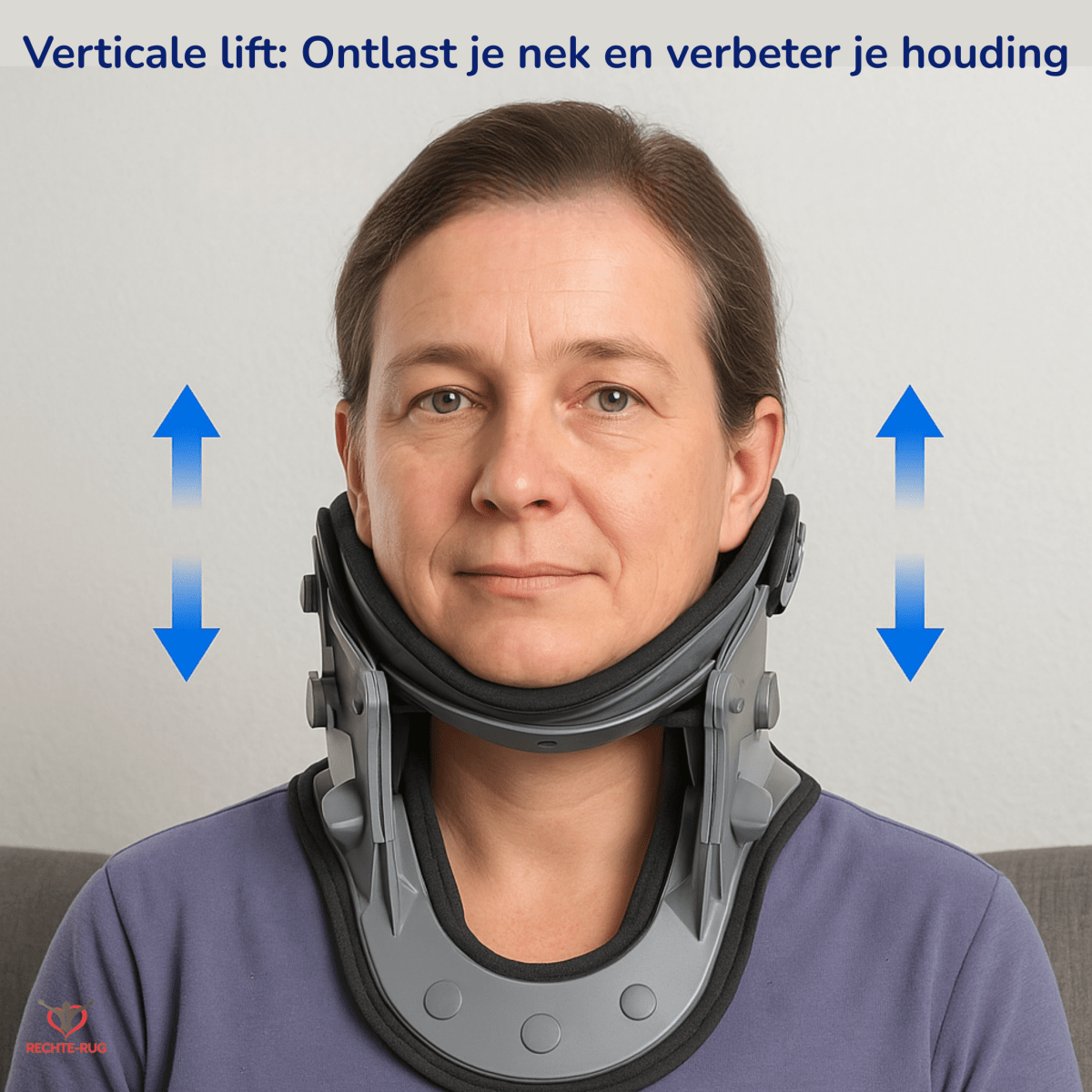 Nek Tractie - met Verwarming - Verlicht en Ontspan Nekwervels