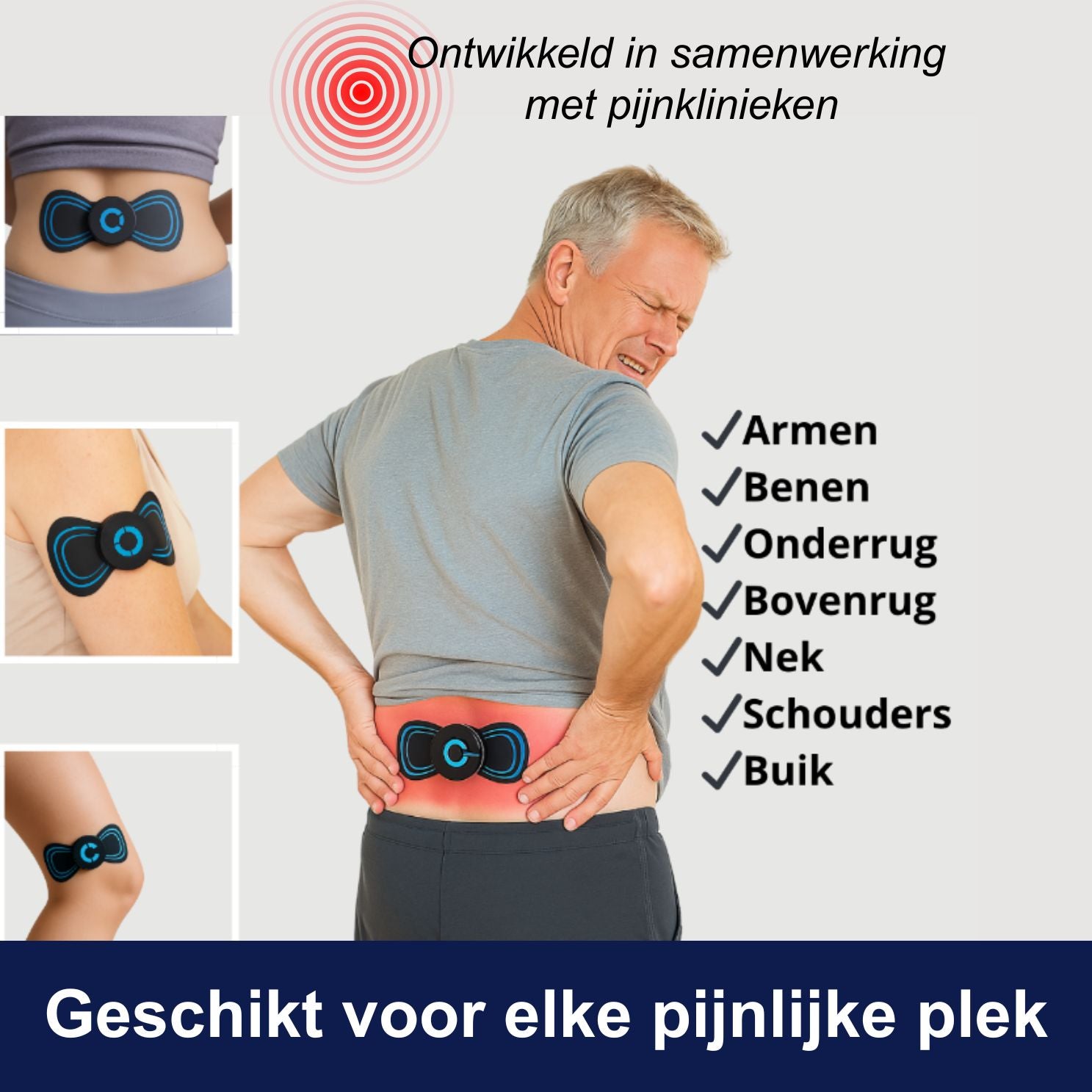 tens apparaat van rechte rug