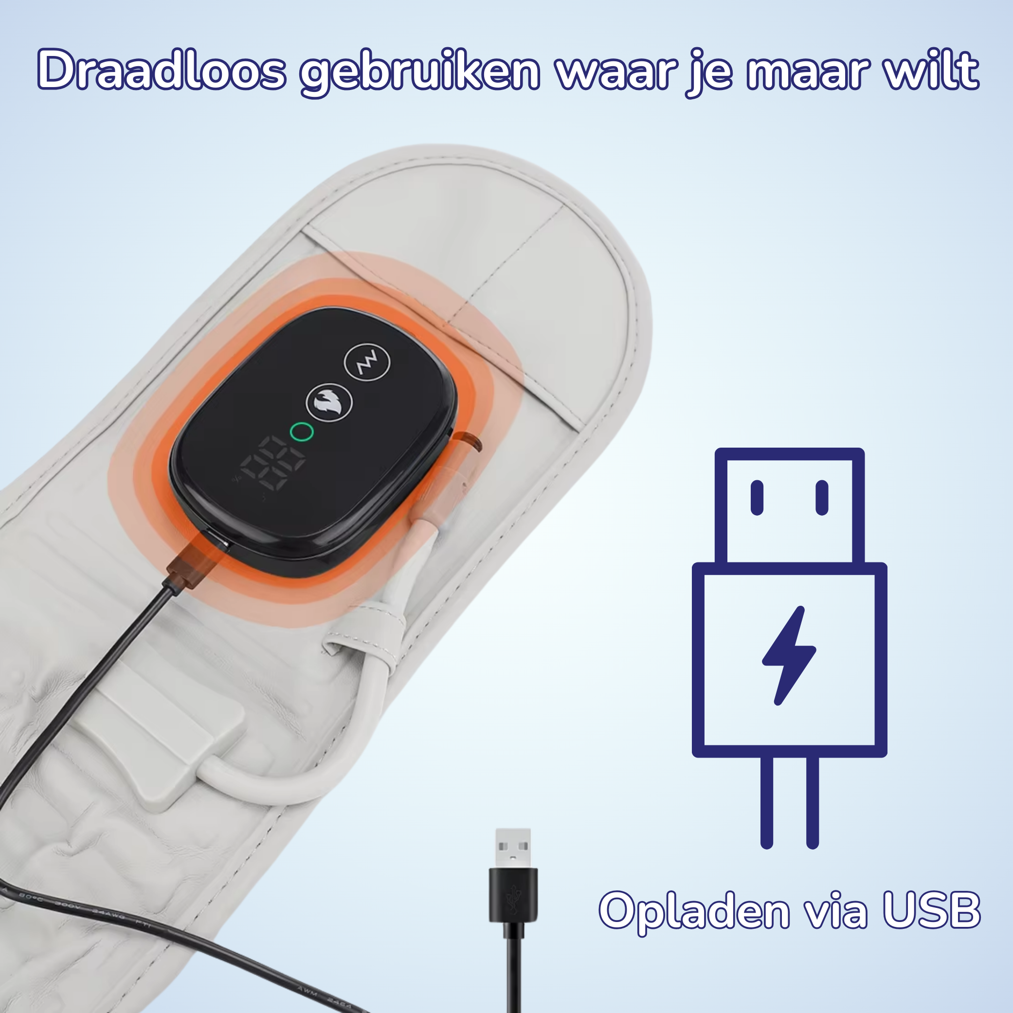 Upgrade:  Touch Screen Decompressie Brace met InfraRood Verwarming en Massage