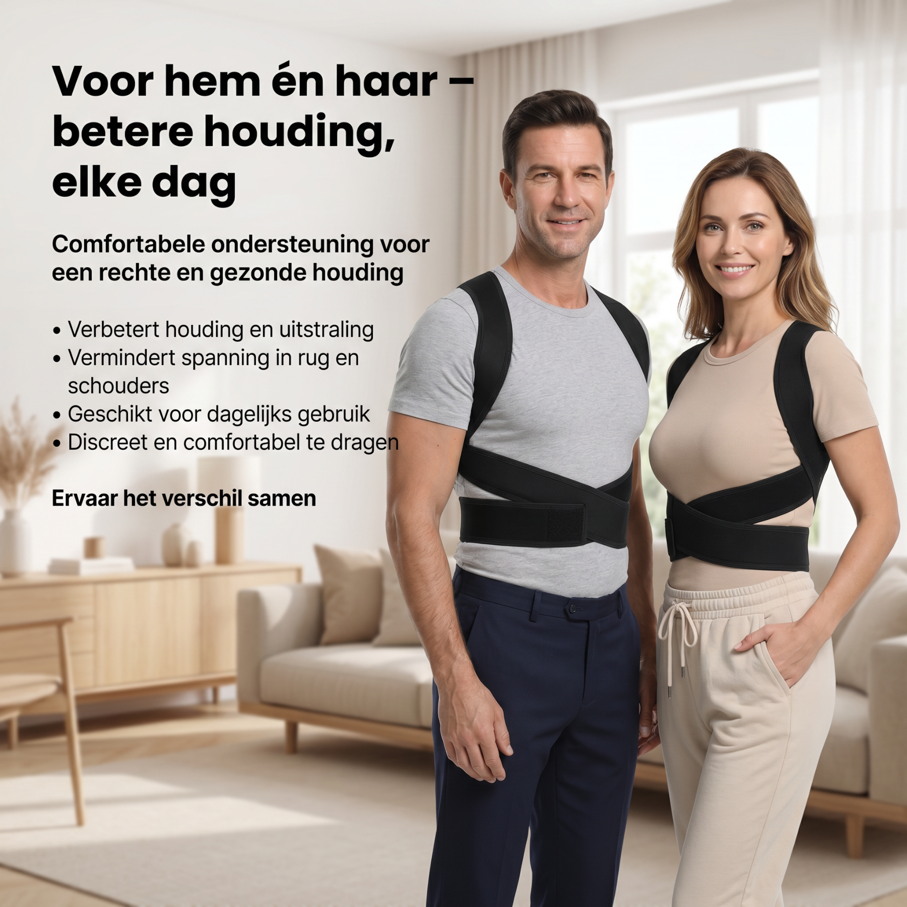 ActivePosture - Postuur Correctie Brace - Op Maat