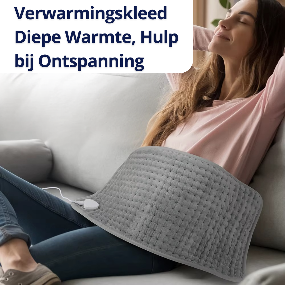 Verwarmingskleed – Diepe Warmte, Hulp bij Ontspanning