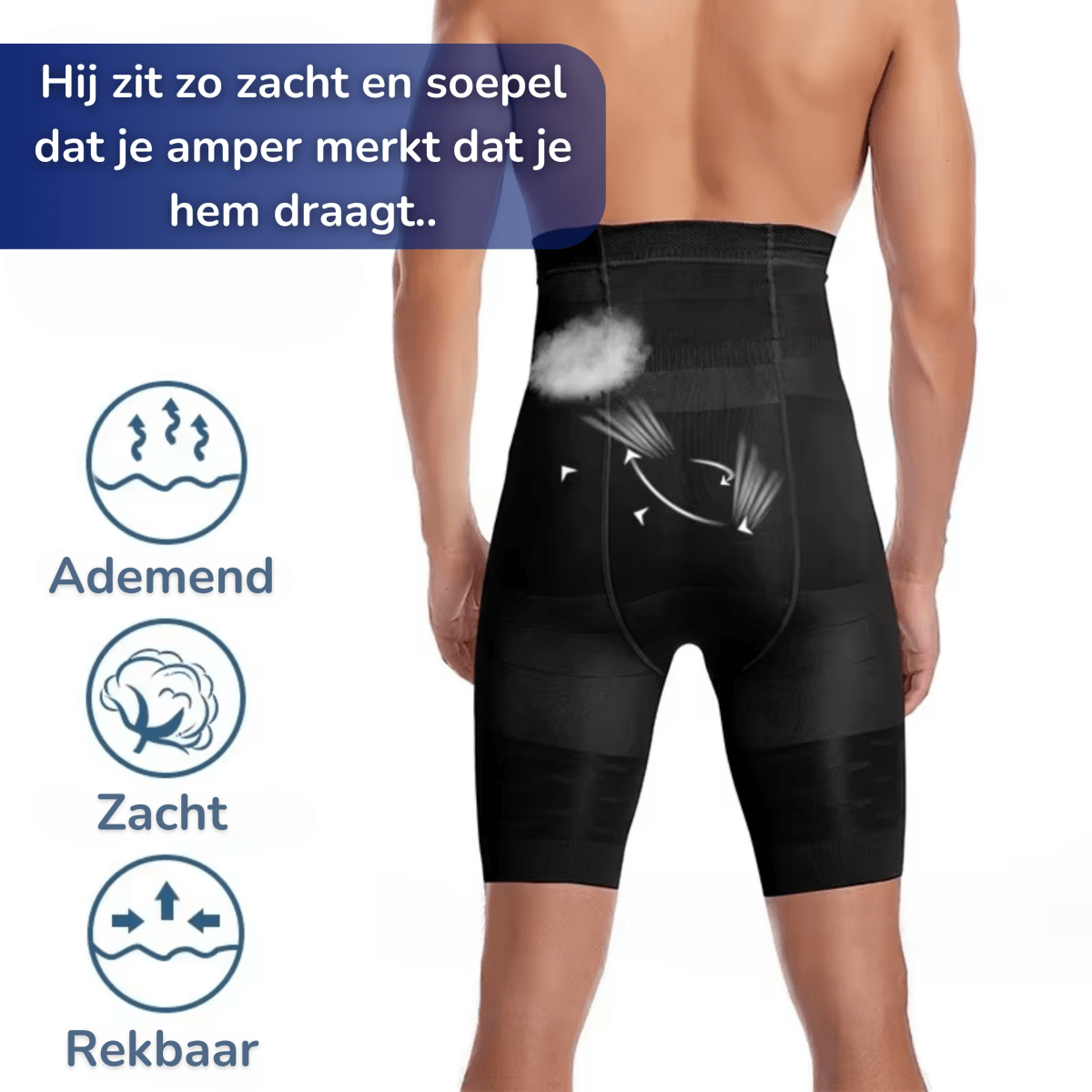 compressie broek
compressiebroek heren
compressiebroek hamstring rechte-rug perfectpostuur postuur verbeterende strakke broek slanke buik