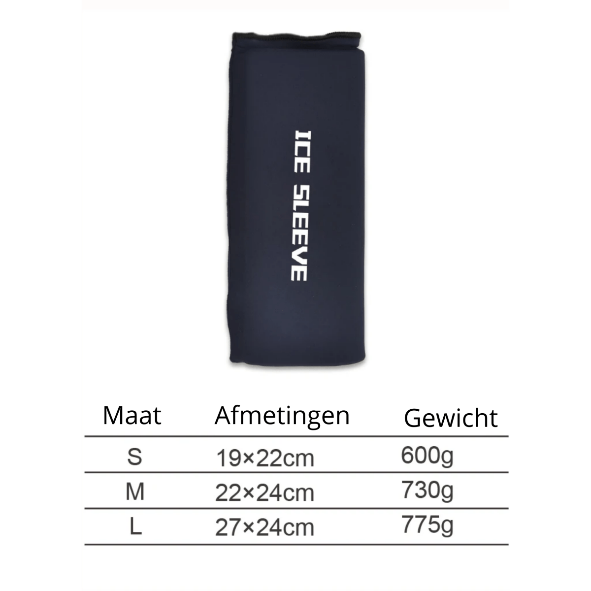 ijs verband voor in de vriezer