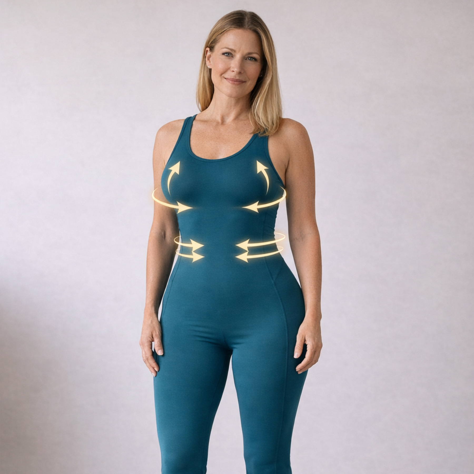 Dames compressie pak voor een strakker silhouet en betere houding. Ideaal voor dagelijks gebruik. bodysuit