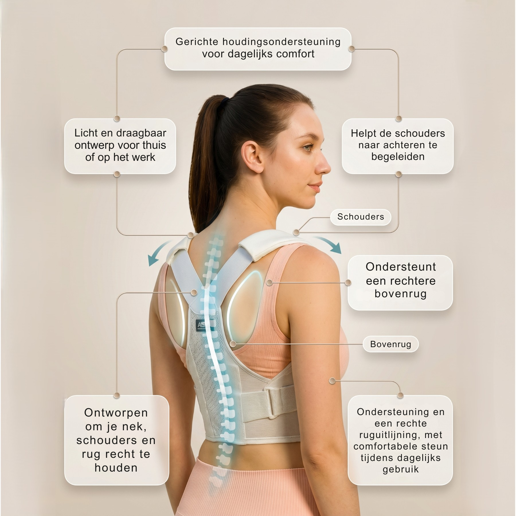 ActivePosture - Postuur Lock - Dames