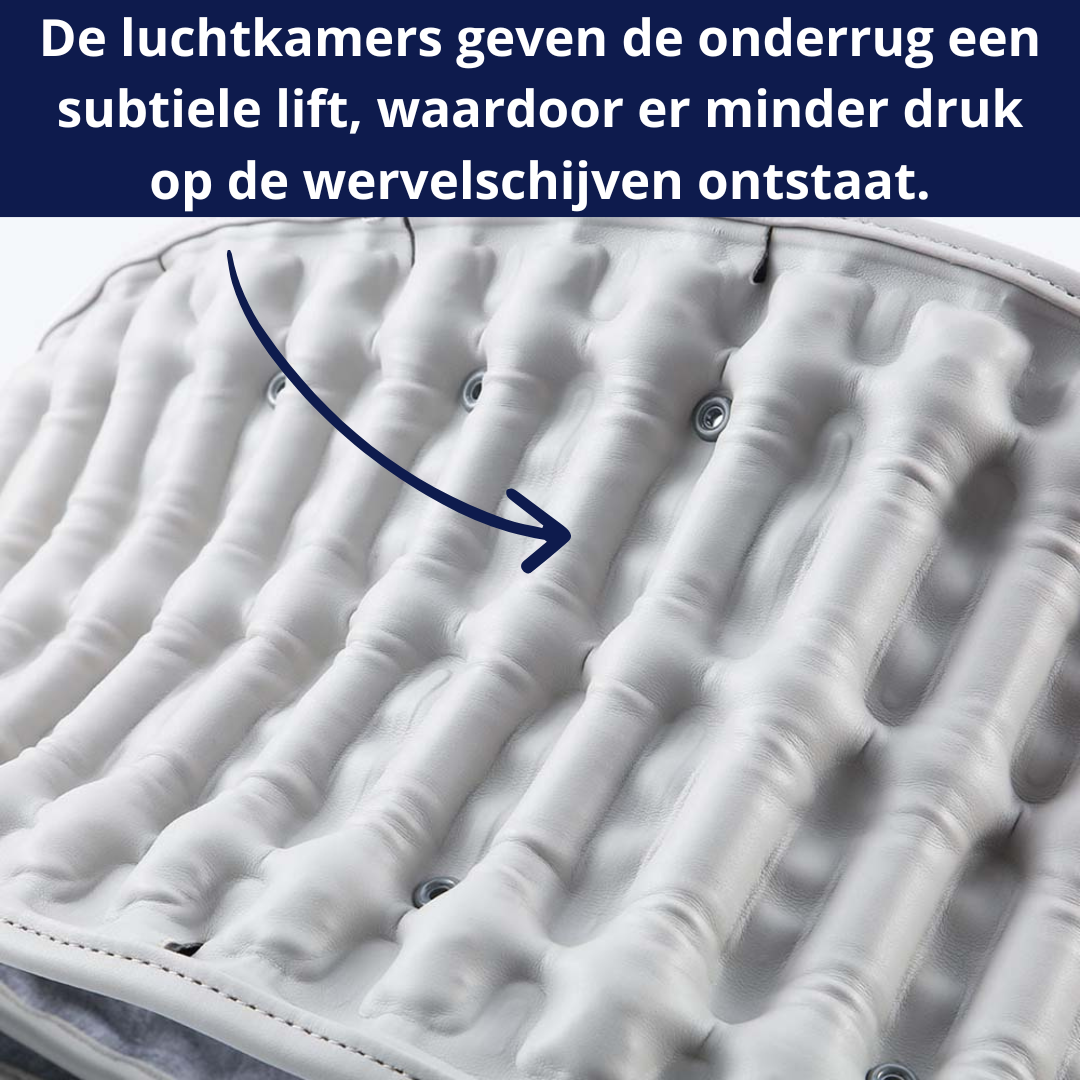 Hernia Ondersteuningsbrace met Luchttractie – Extra steun en ruimte voor je onderrug