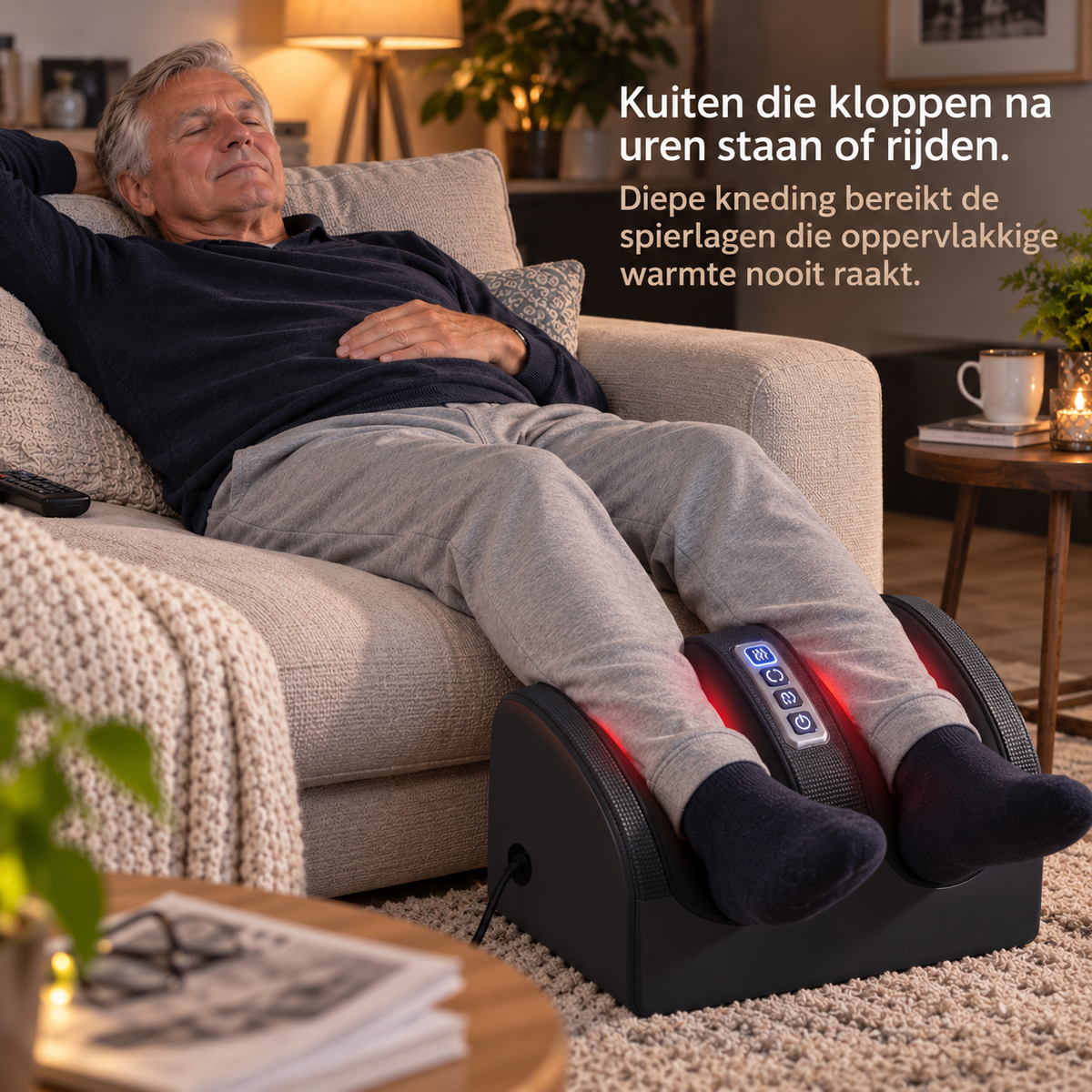 Simulatie Voet & Kuit Massage - Met Verwarming