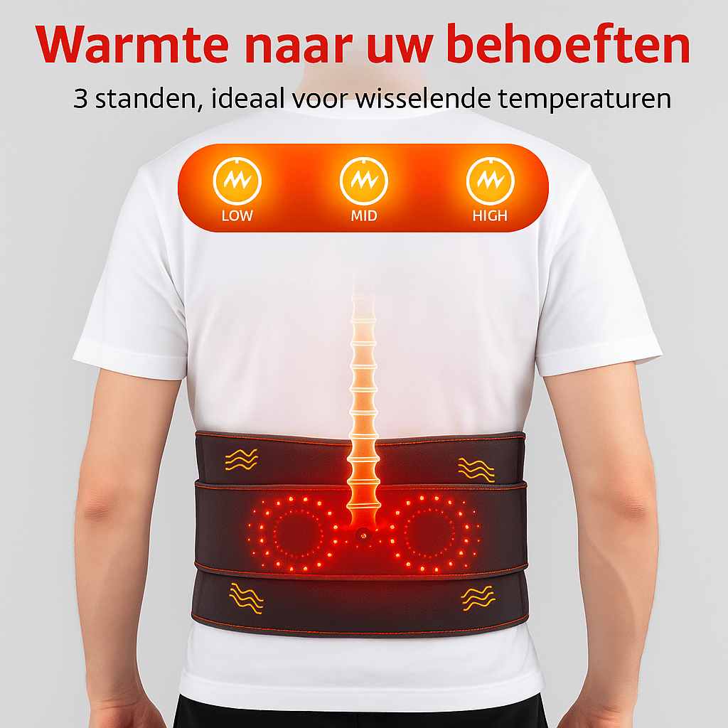 infrarood bij versleten rugwervels gebruiken infrarood warmte brace voor onderrug rechte rug betrouwbaar rugbrace rugband warmte verwarmend massage brace
