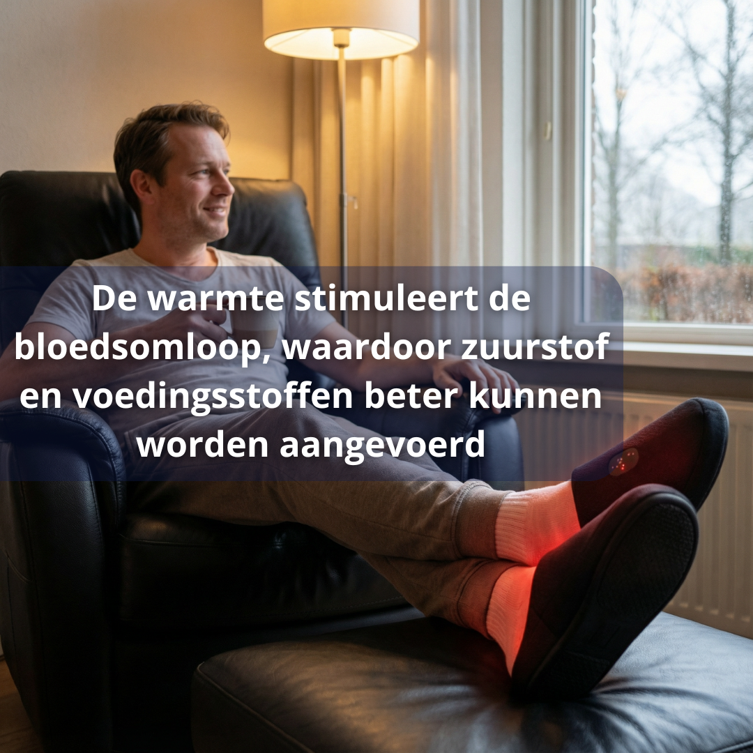 InfraRood Pantoffeln - InfraRood Therapie - Füße