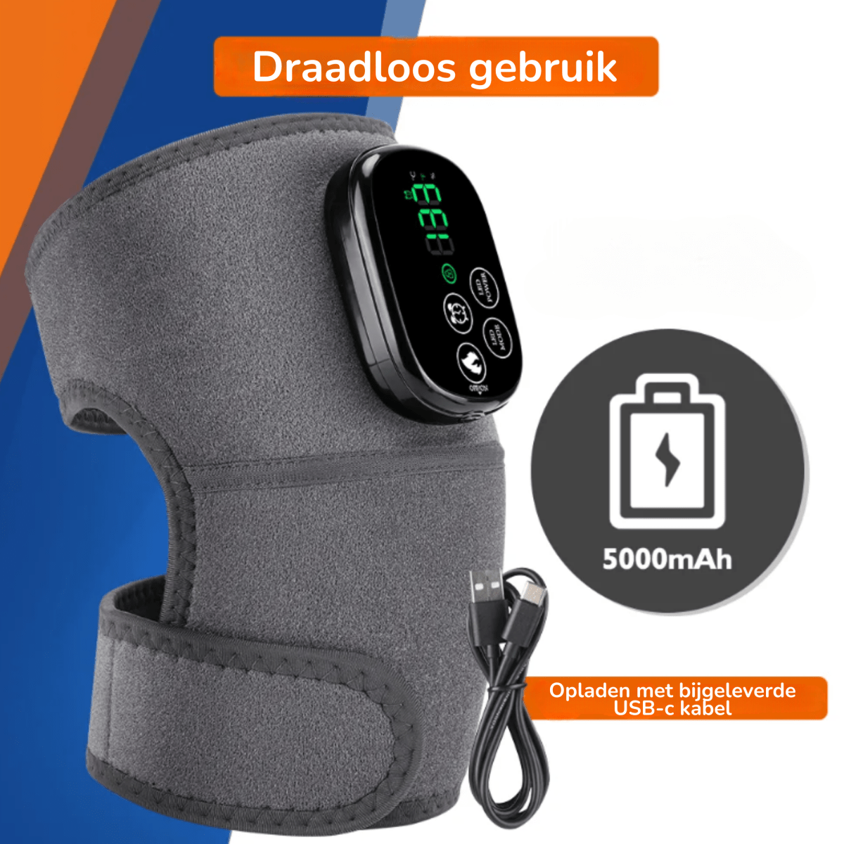 infrarood knie brace tegen kniepijn artrose in de knie met warmte warmte en artrose