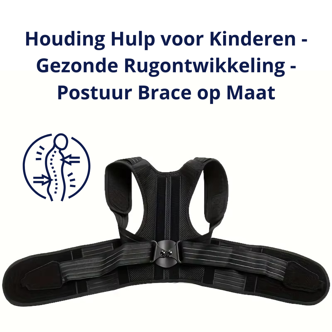 Houding Hulp voor Kinderen - Gezonde Rugontwikkeling - Postuur Brace op Maat