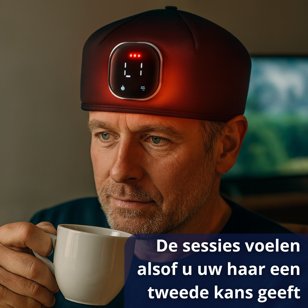 Infrarood Therapeutische Warmte Hoed - Verlicht Hoofdzaken