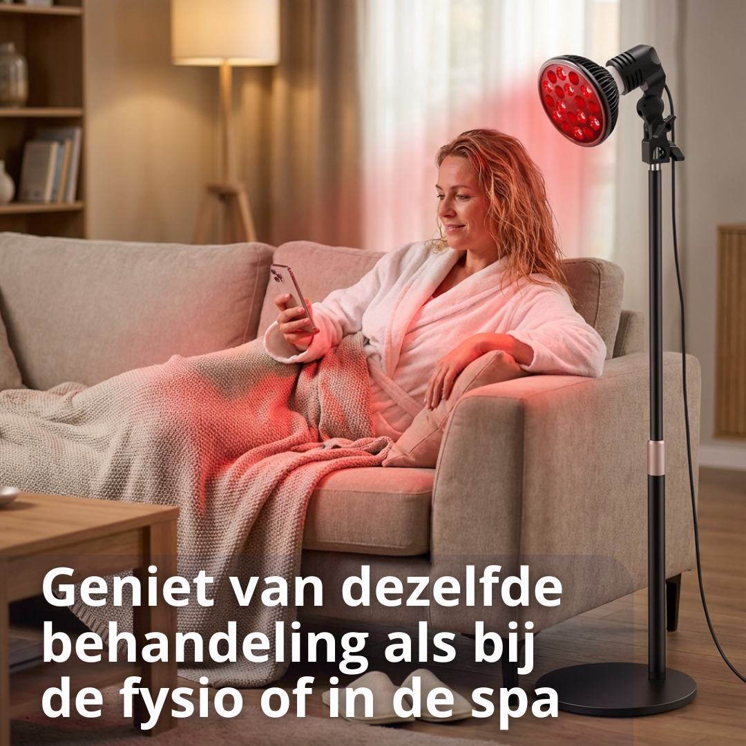 Infrarotlampe - 850 & 660 NM Rotlichttherapie - Mit Standard