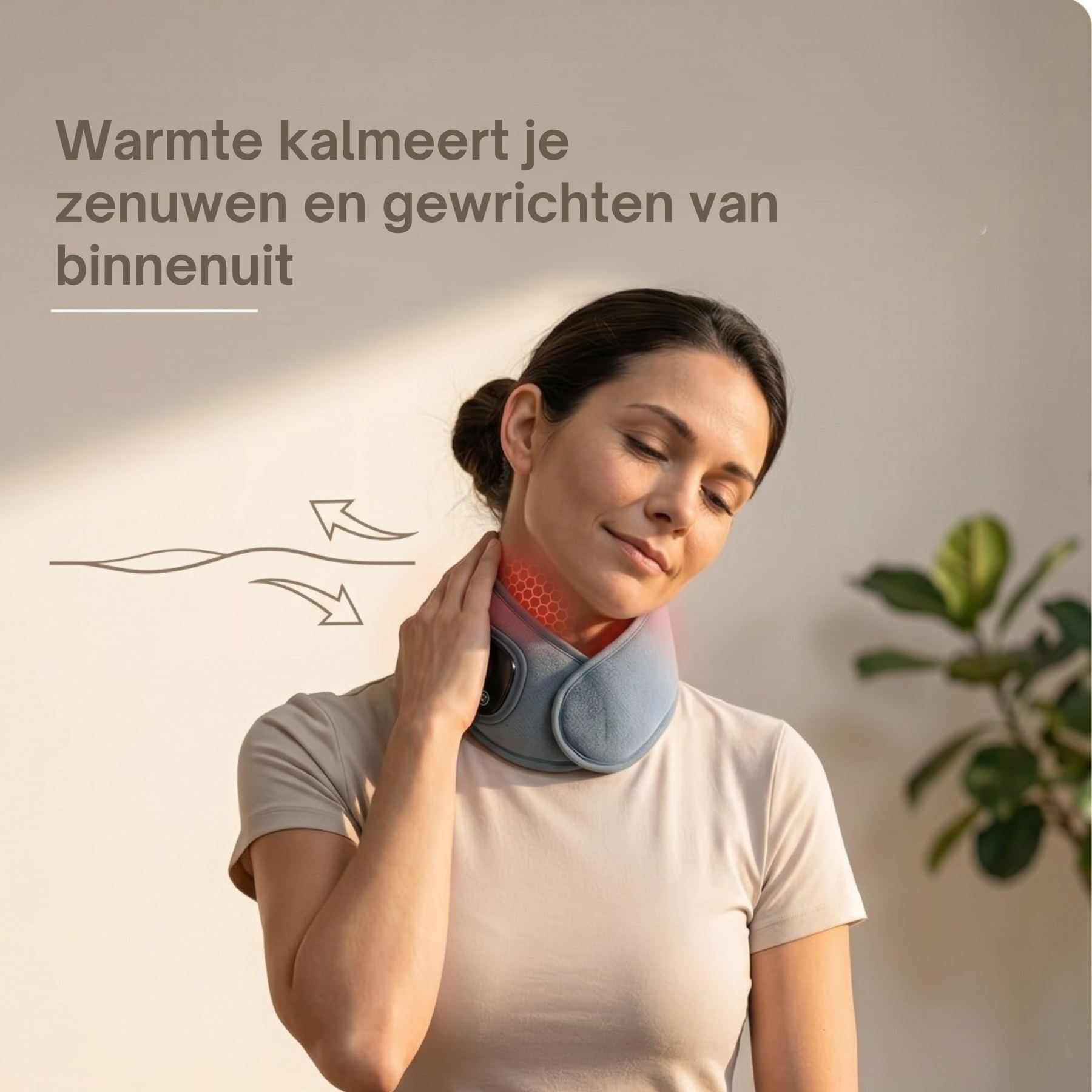 Nek Brace - Verwarming en Massage
