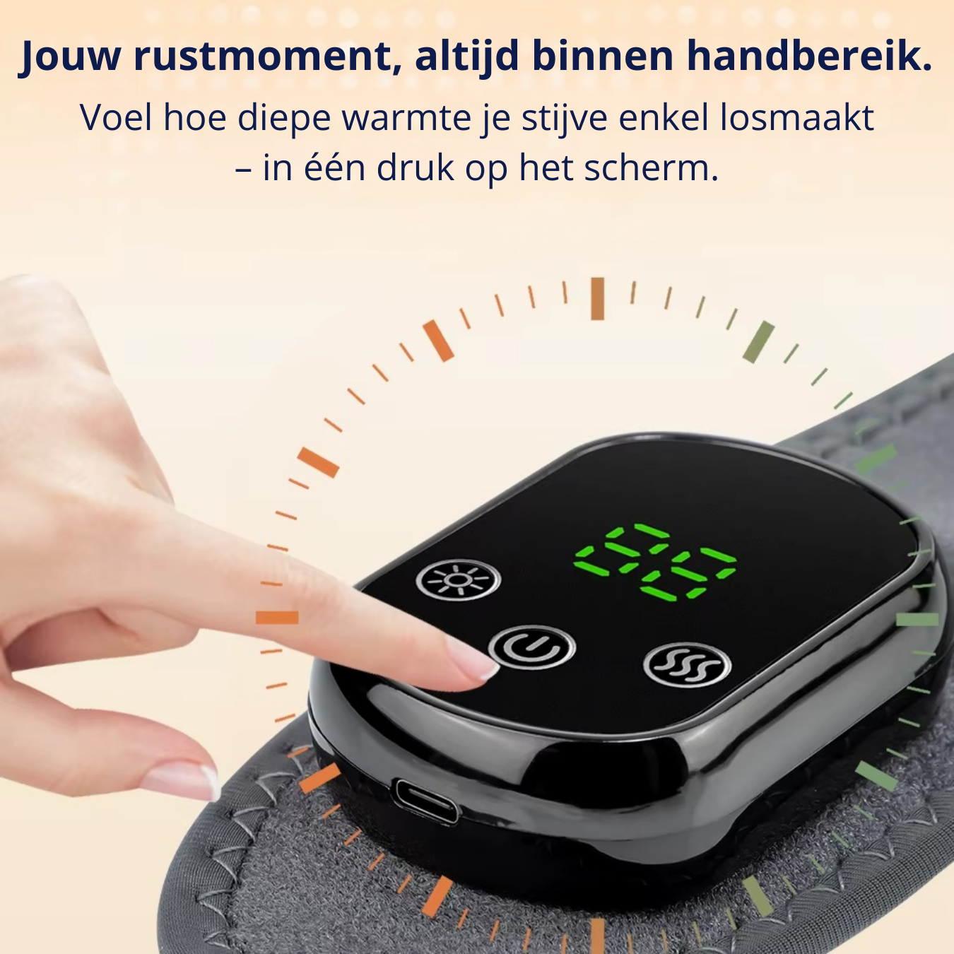 Enkel Brace - Verwarming en Massage