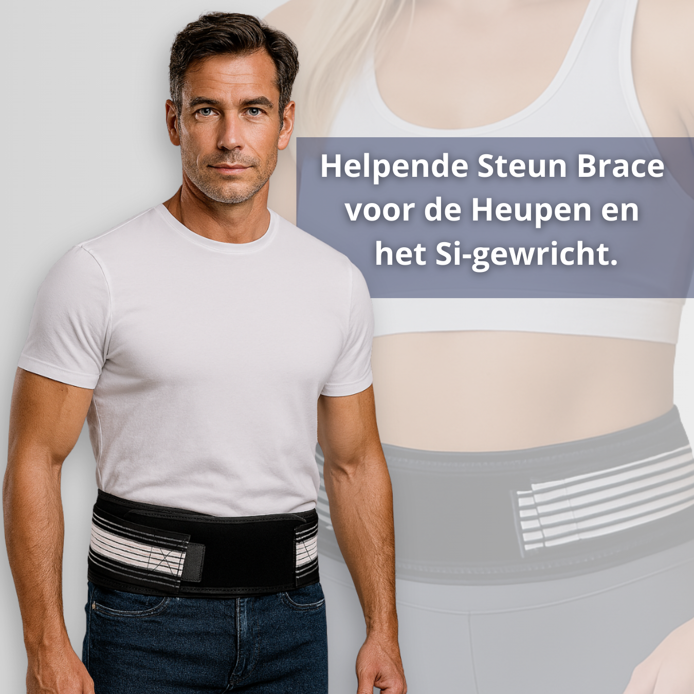 ActiveSupport - Lage Rug en Heup Ondersteuning - SI Brace - Op maat