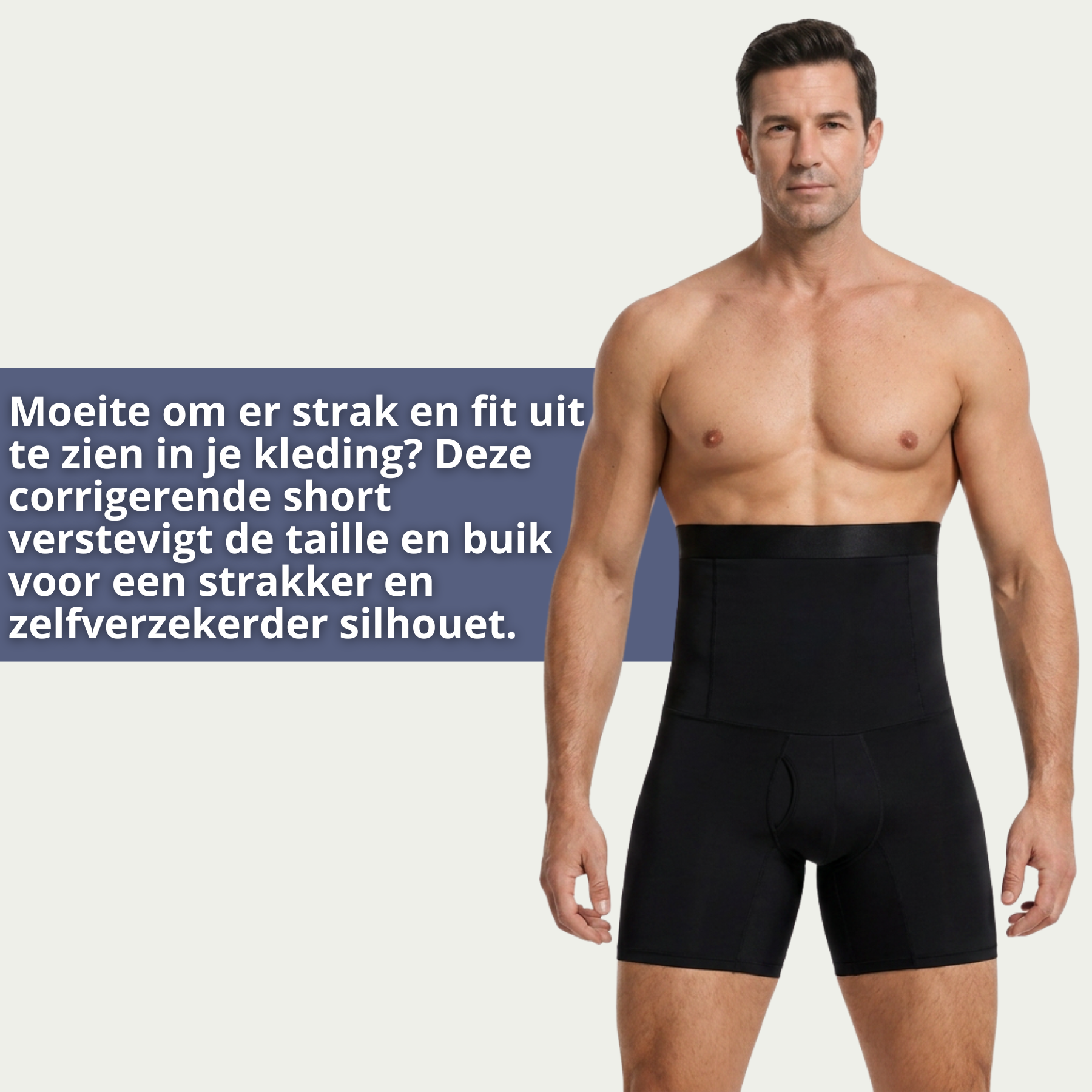 PerfectPostuur - Compressie Broek - Ondersteuning Bovenbenen & Middel - Heren