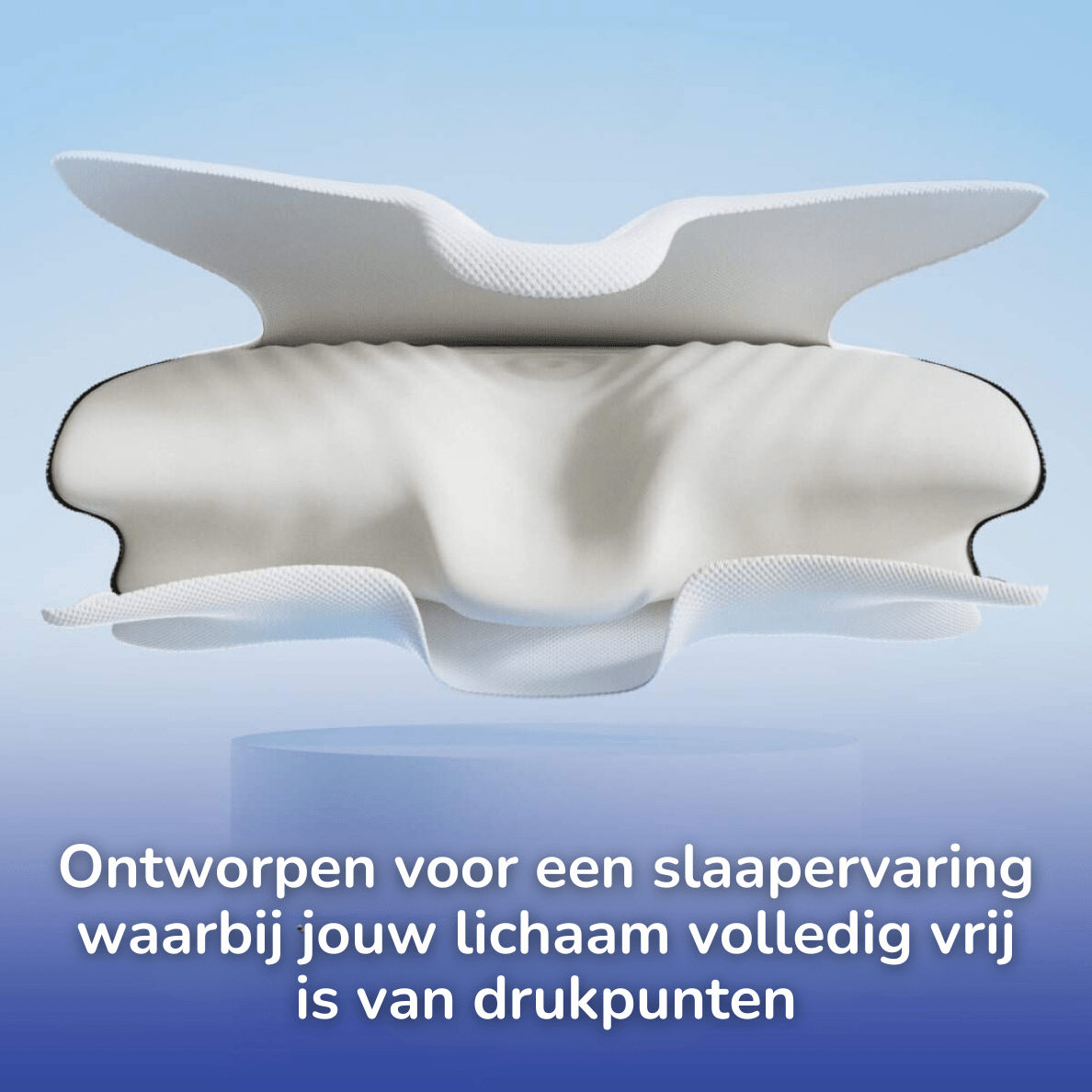 Dubbelzijdig Nek Kussen met Arm Ruimte