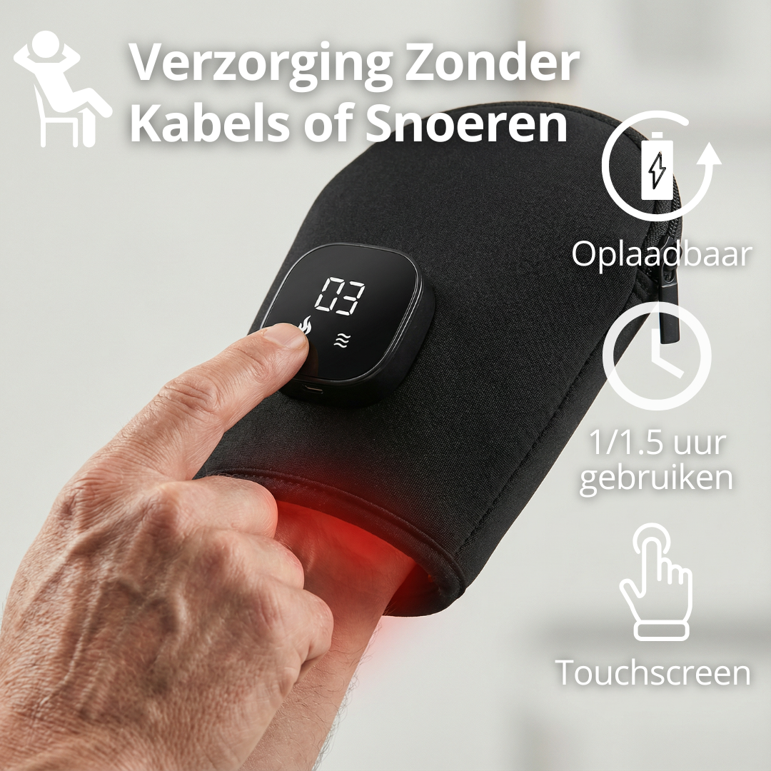 infrarood therapie voor reuma artrose in de handen van rechte-rug.nl rechte rug