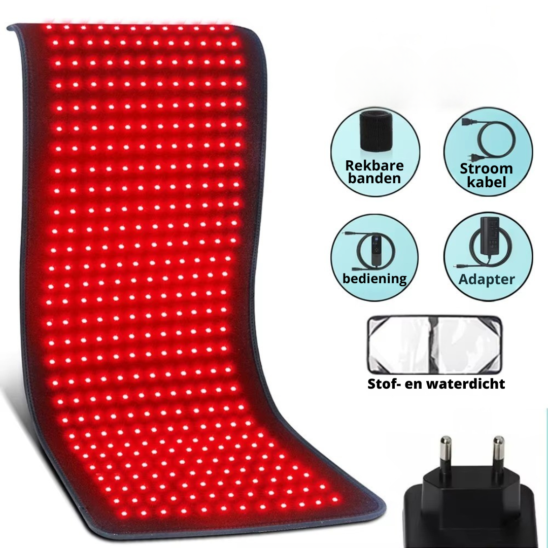 infrarood licht therapie mat of lamp rechte rug rechte-rug.nl