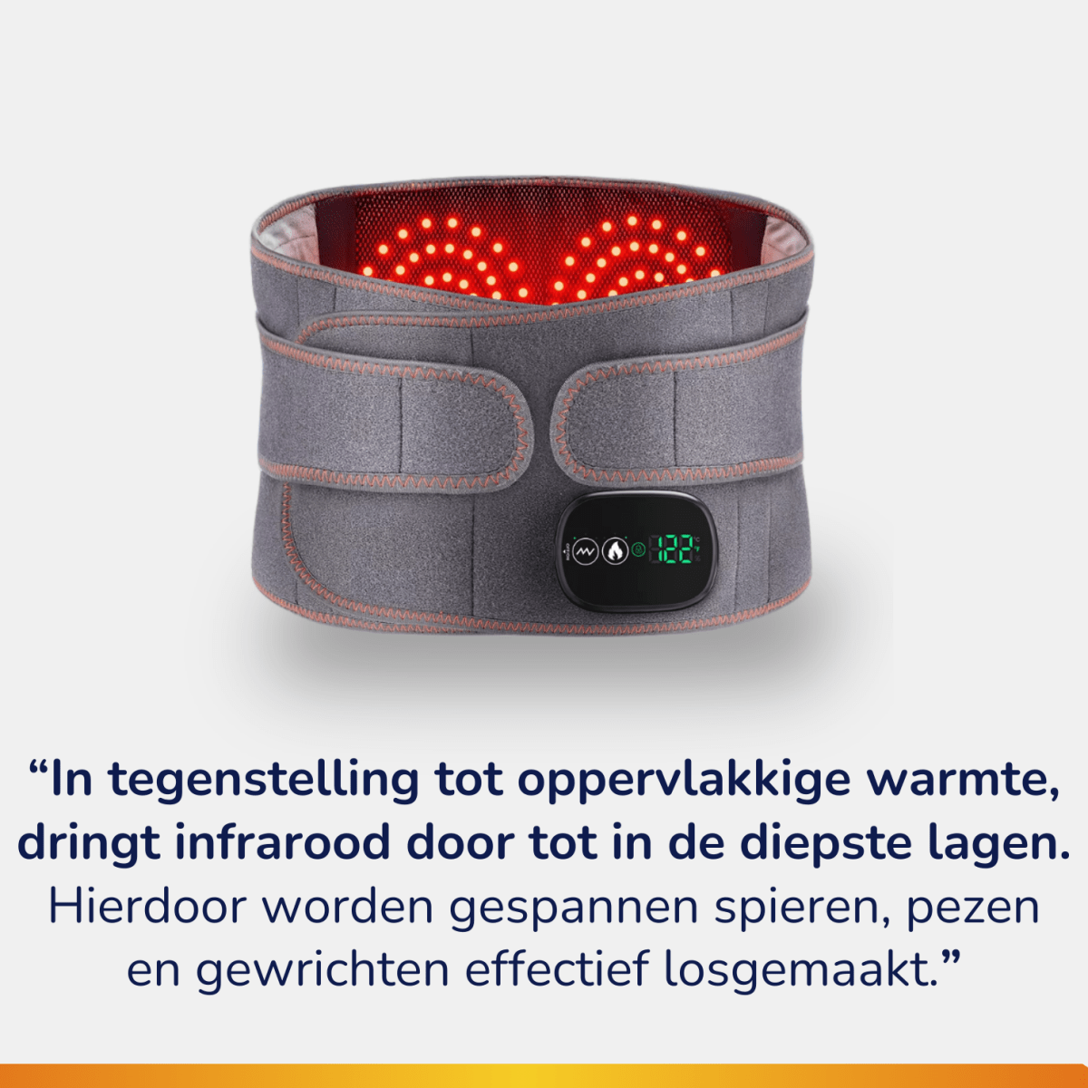 infrarood bij versleten rugwervels toepassen warmte therapie artrose reuma artritis