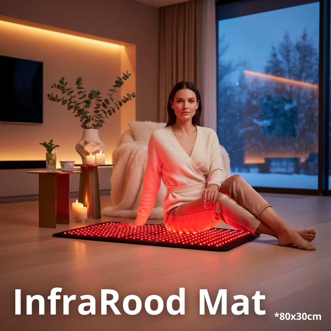 Professionelle Infrarot-Therapie-Matte - Wiederherstellung und Entspannung