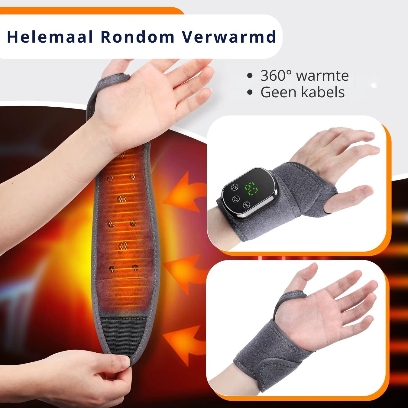 infrarood polsl verwarming brace rechte-rug.nl infrarood braces pols pols artrose infrarood
