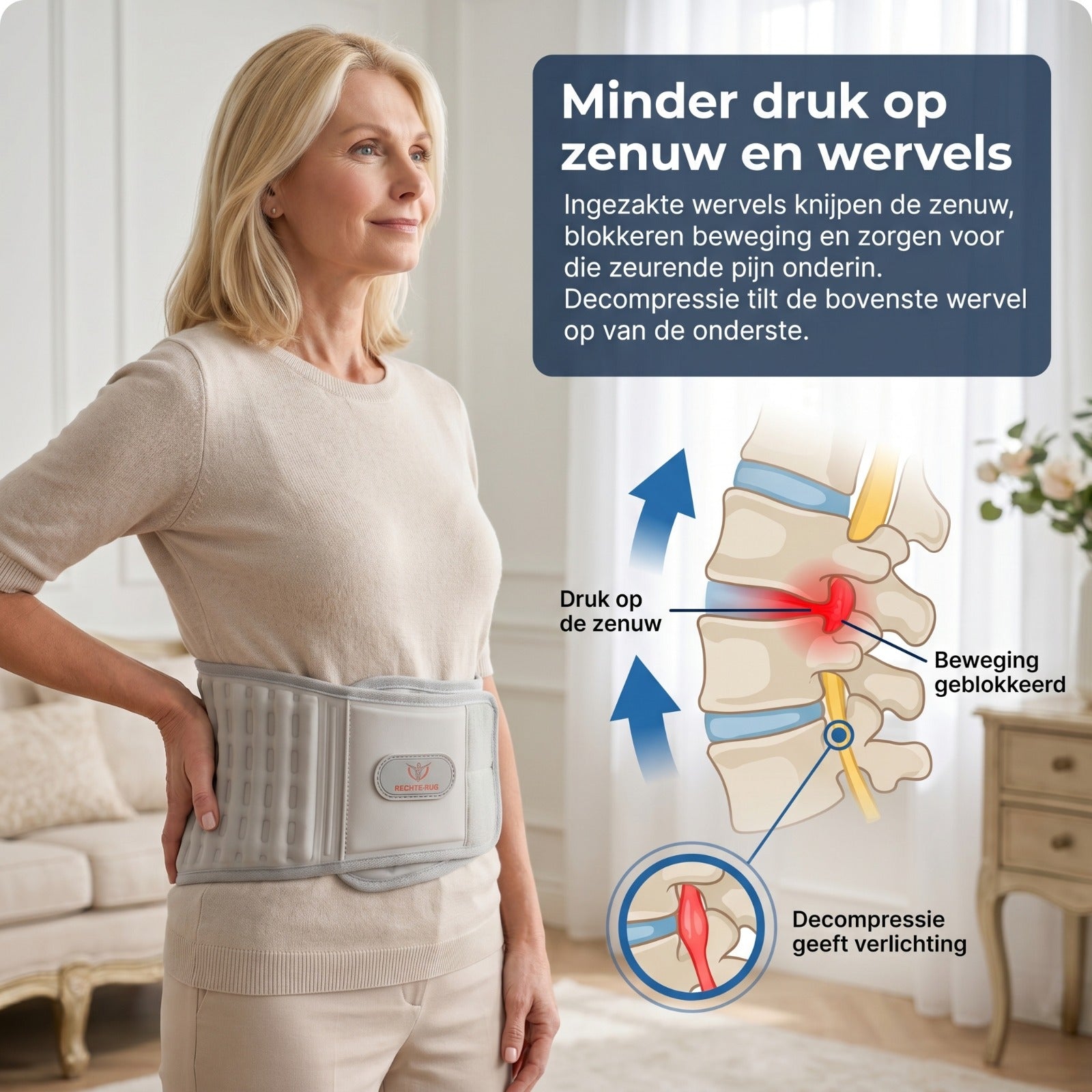hernia onderrug brace rechte rug 3