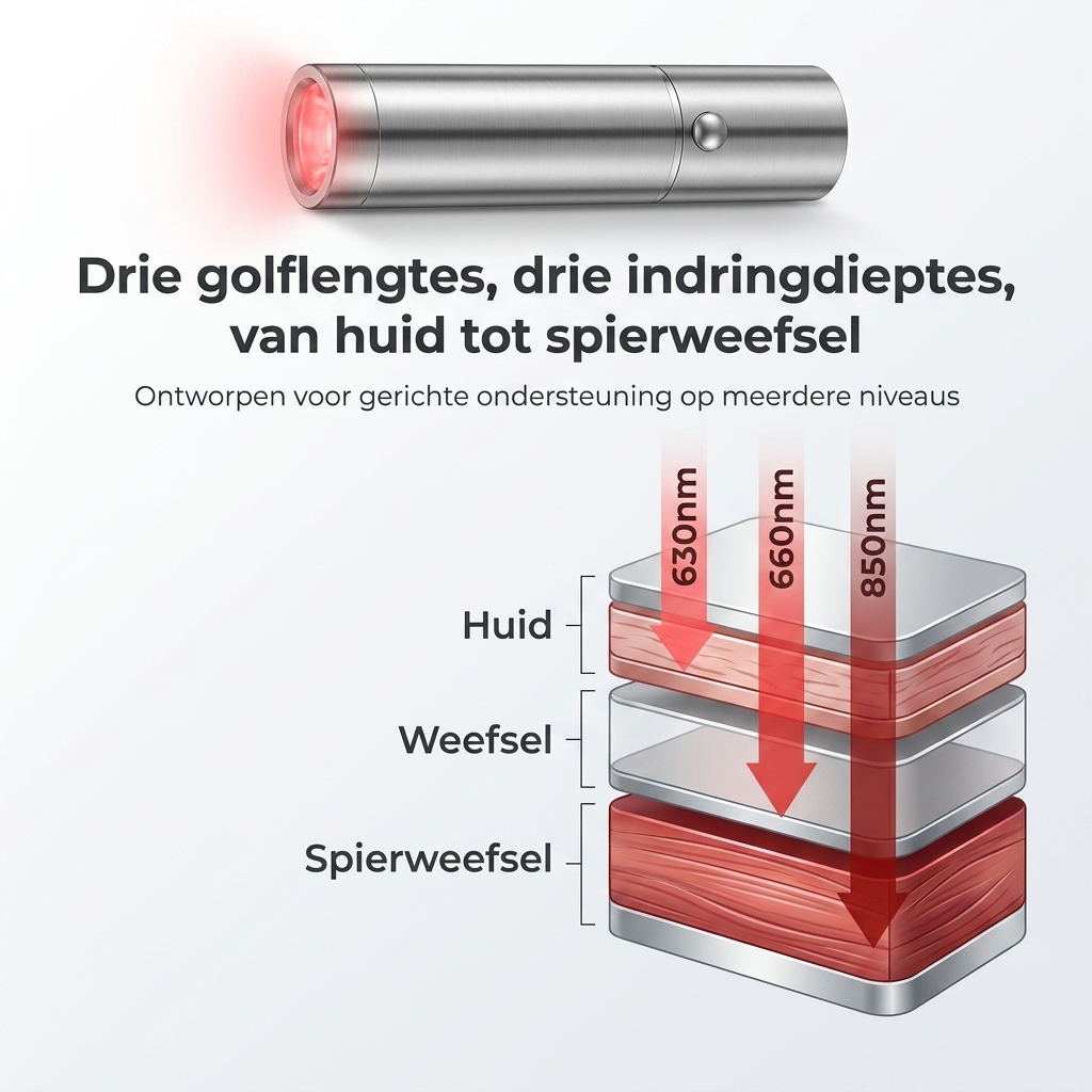 T40 - Gerichte InfraRood Lamp - 3 golf lengtes