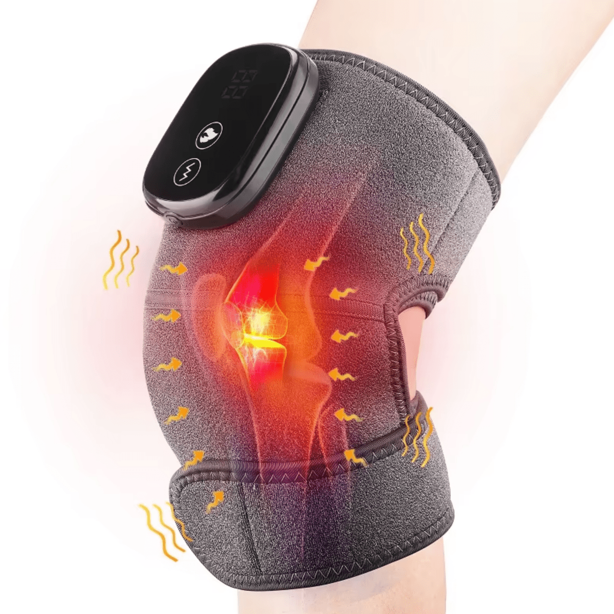 Knie verwarmers tegen artrose warmte therapie zere knieën knie pijn verhelpen Knie verwarmers tegen artrose warmte therapie zere knieën infra rood pijnverlichting artrose reuma. roodl icht therapie knieeen