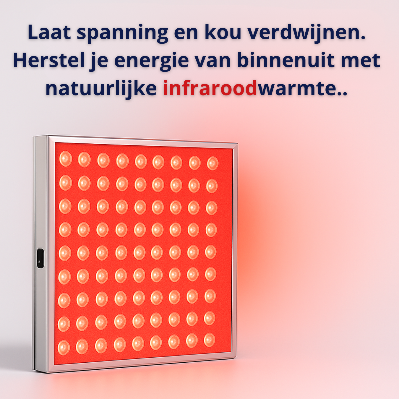 Infrarood Therapie Paneel - Kalmerende Warmte