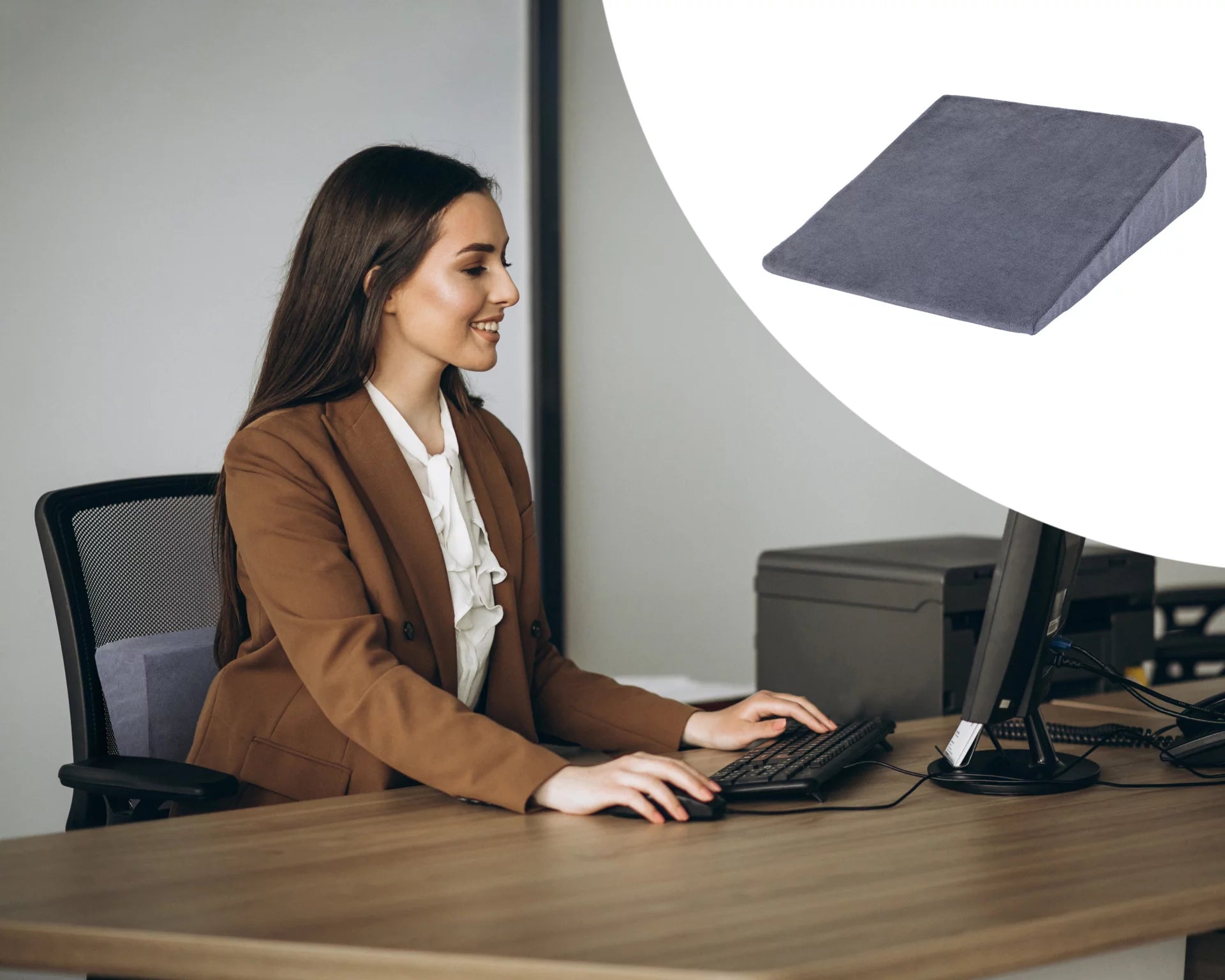 ergonomisch zit kussen bij rugpijn of zere rug zitkussen zitten met rugpijn ergonomisch zitcomfort
