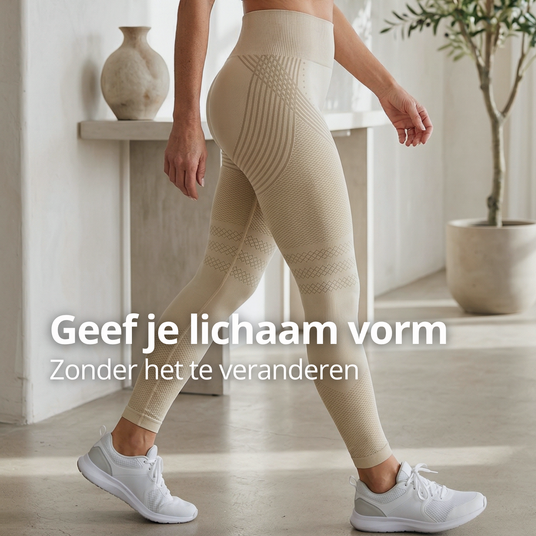 rechte rug compressie broek slanke benen voor vrouwen