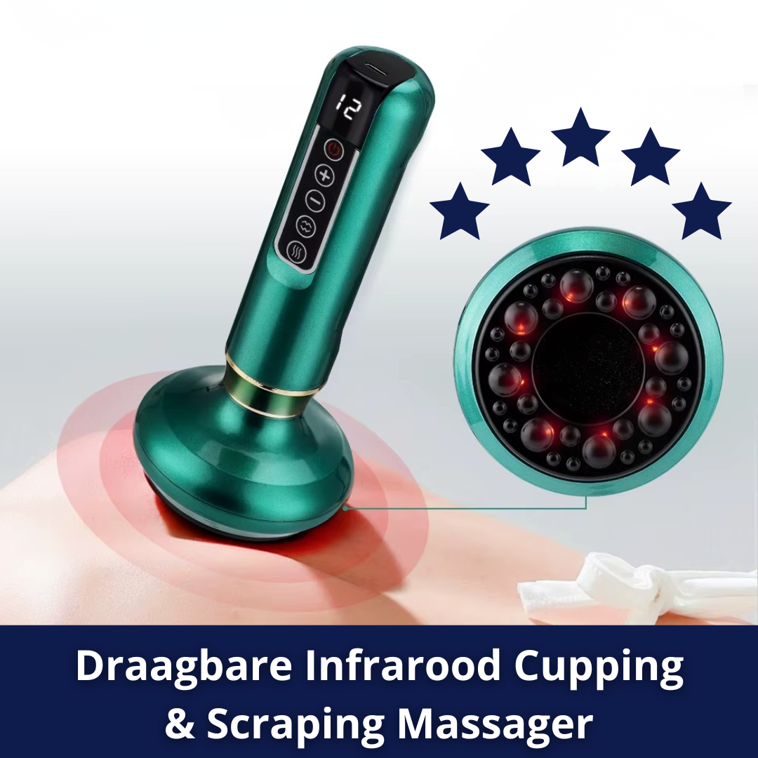 Draagbare Infrarood Cupping & Scraping Massager