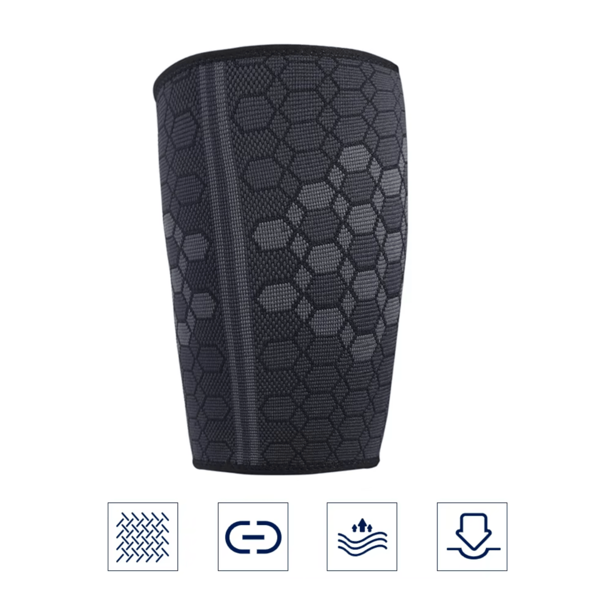 bovenbeen hamstring quatriceps brace sleeve band steun brace been bovenbeen band compressie sleeve been druk been spataderen spierpijn bovenbeen pijn rechte rug brace rechterug