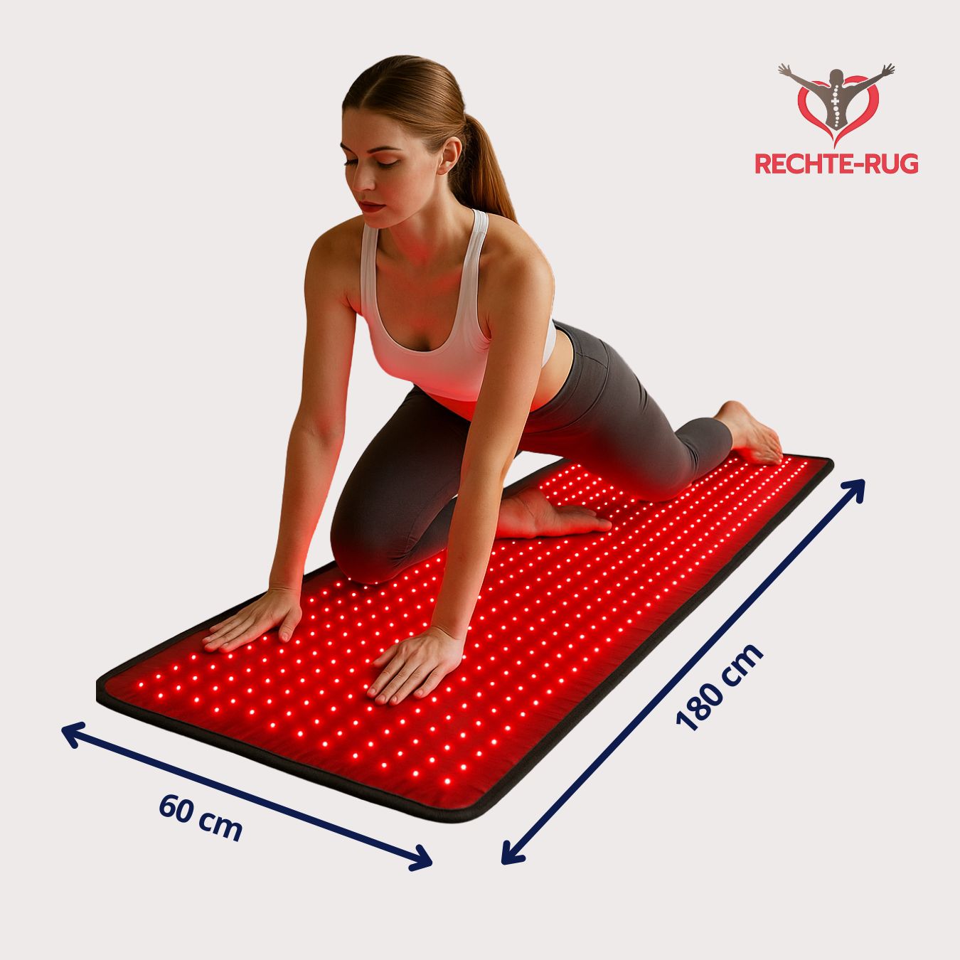 Professionele InfraRood Therapie Mat - 180x60cm - Herstel en Ontspanning