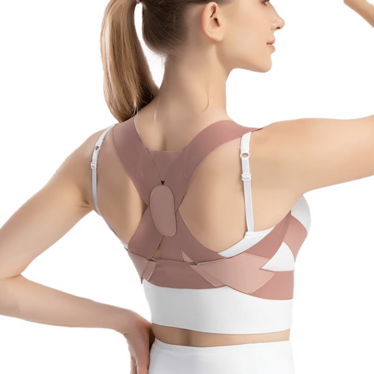 dames postuur brace rechte-rug.nl rechte rug brace postuur corrector rugband dames vrouwen postuurkleding dames