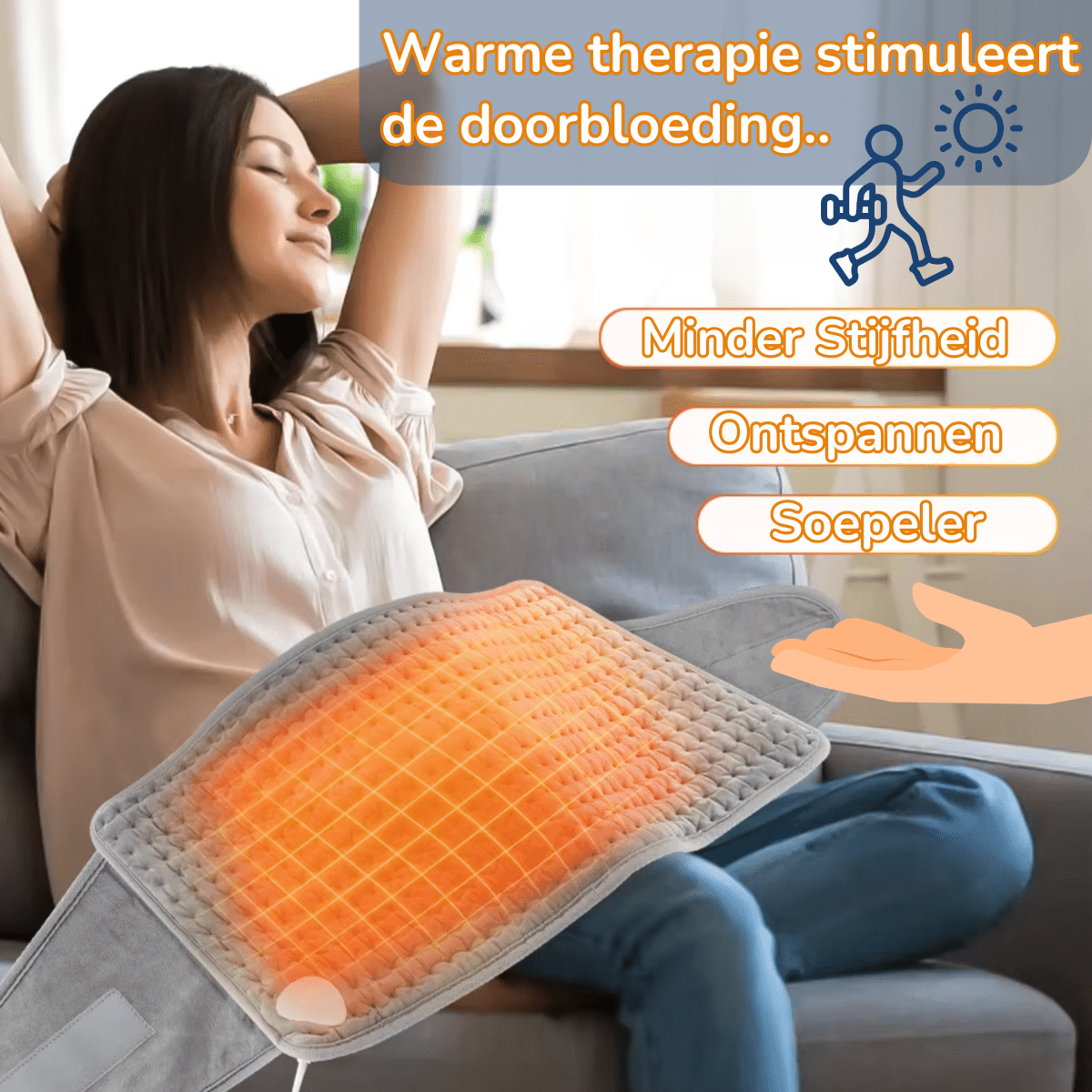 goede rugbrace stevig support steun rechte rug brace rechte-rug.nl warmte brace voor rugpijn
